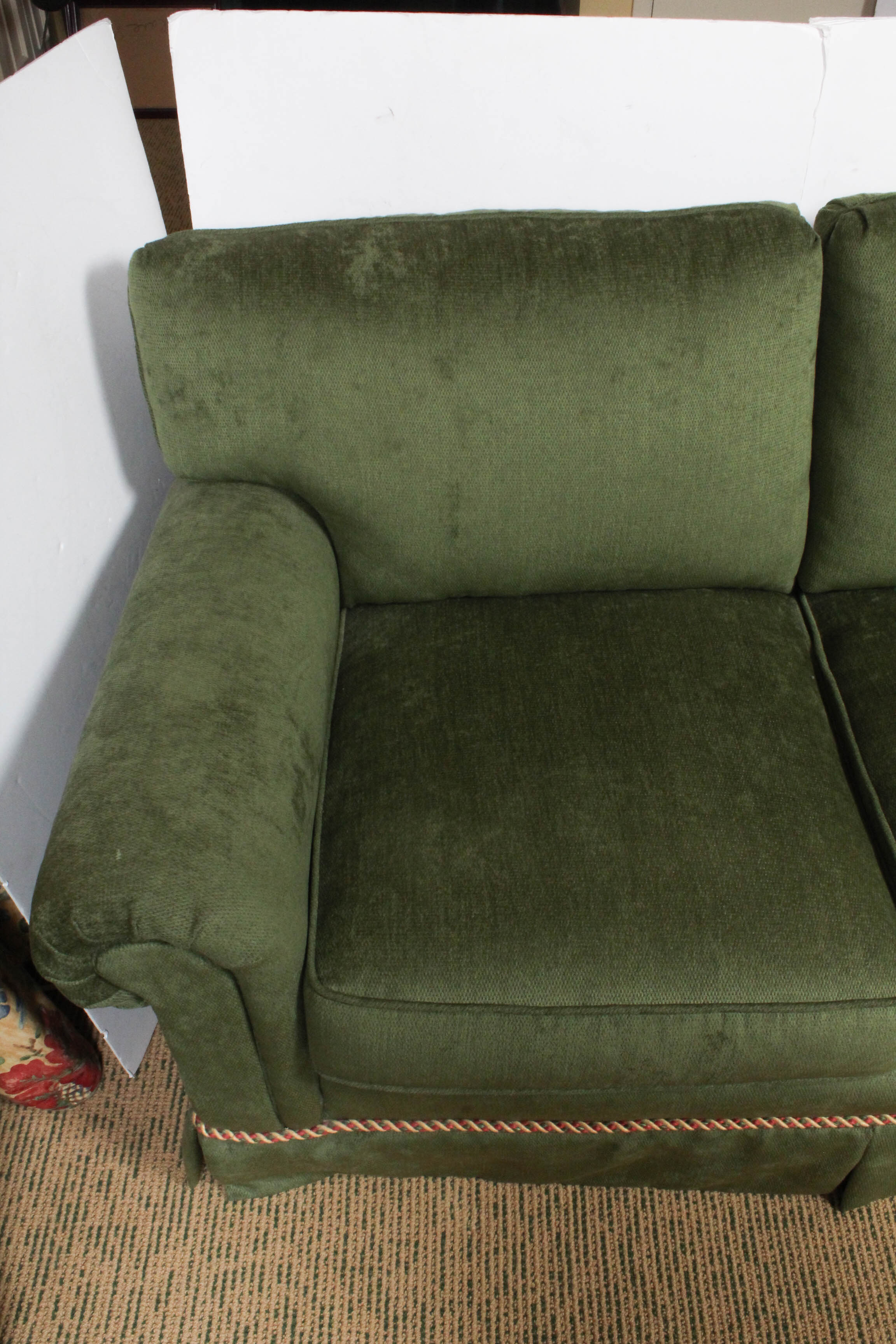 Sherrill Sofa Custom Upholstered by Fortner