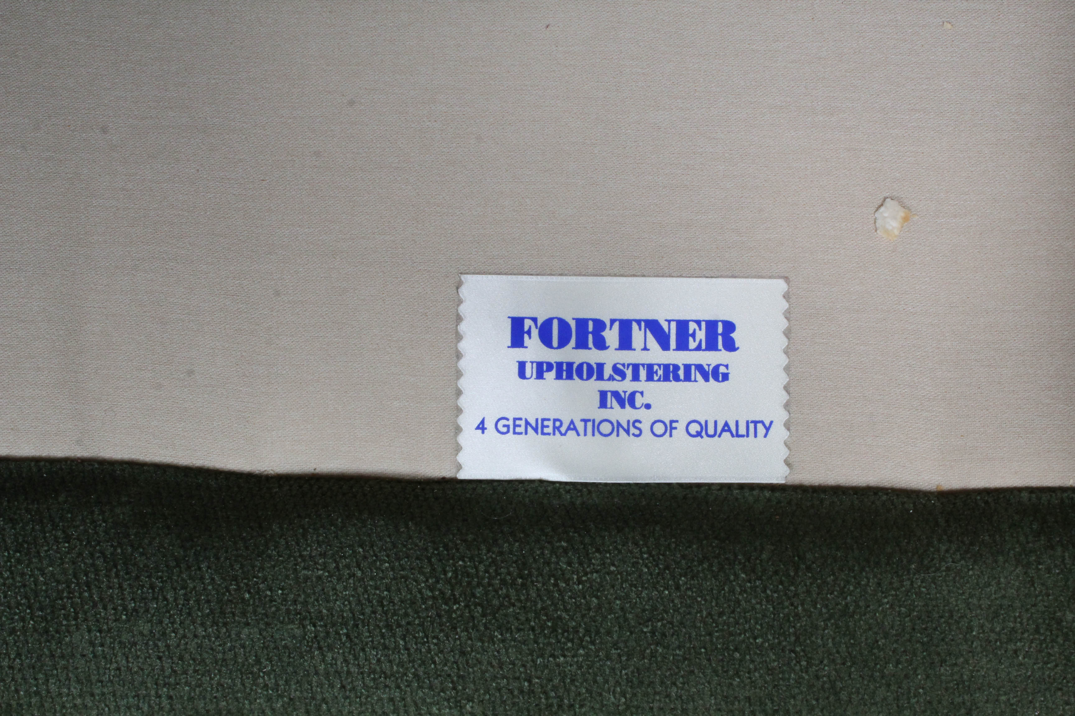 Sherrill Sofa Custom Upholstered by Fortner