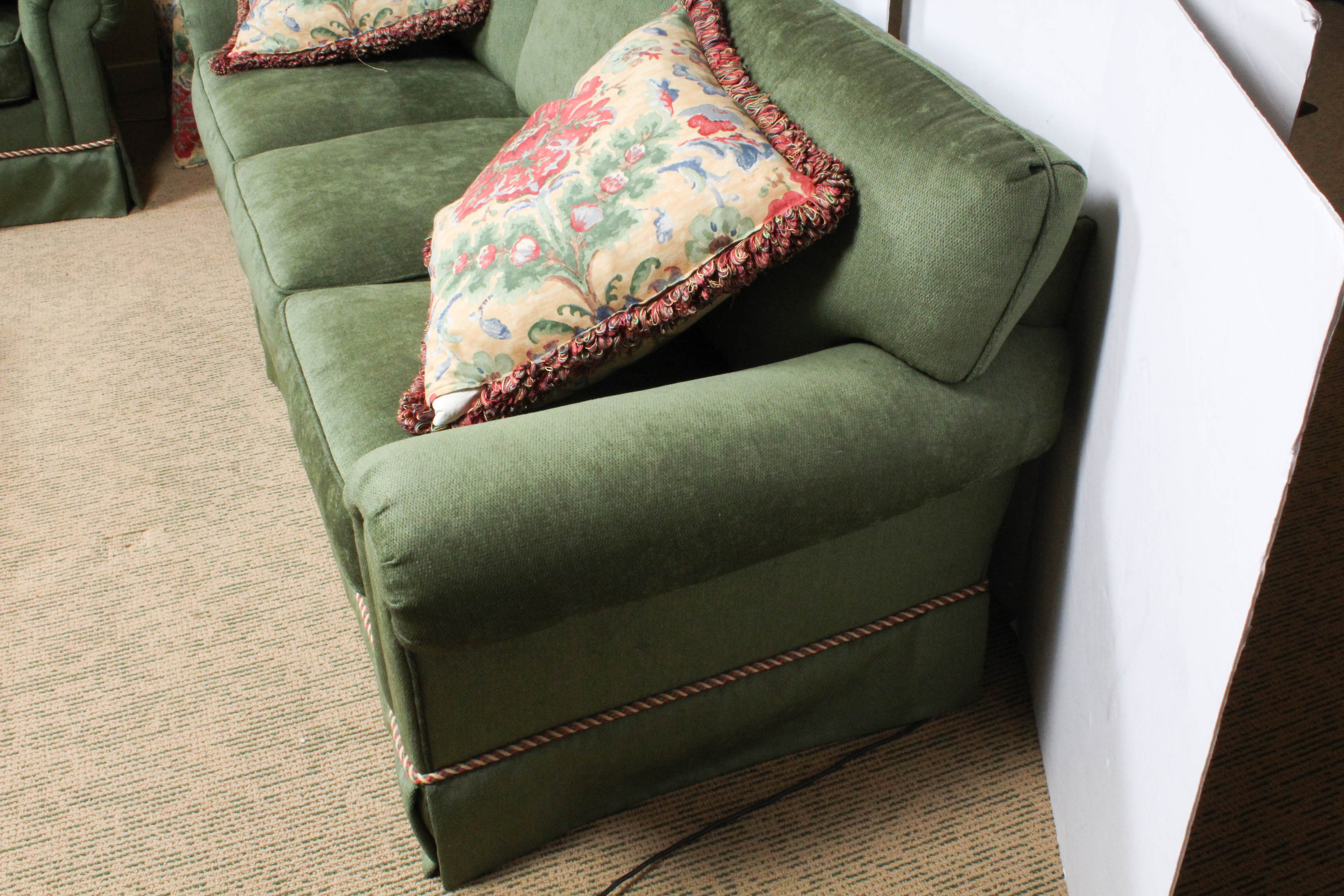 Sherrill Sofa Custom Upholstered by Fortner