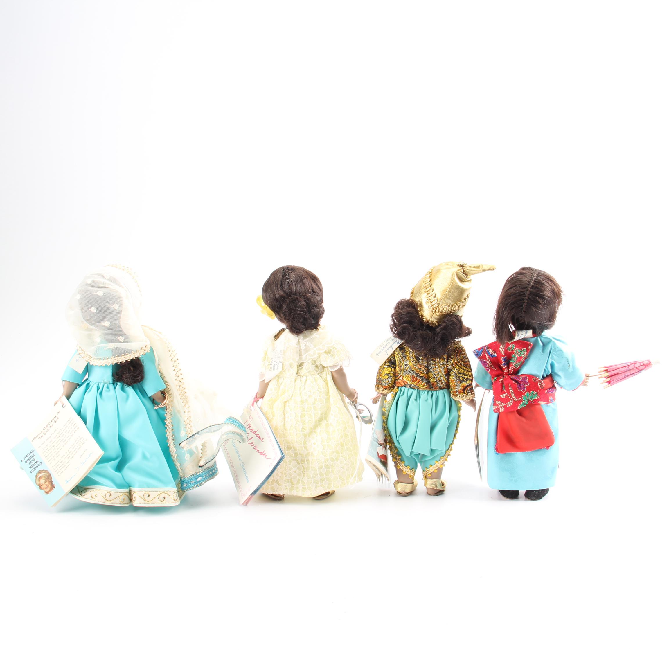 Madame Alexander International Dolls including "Thailand"