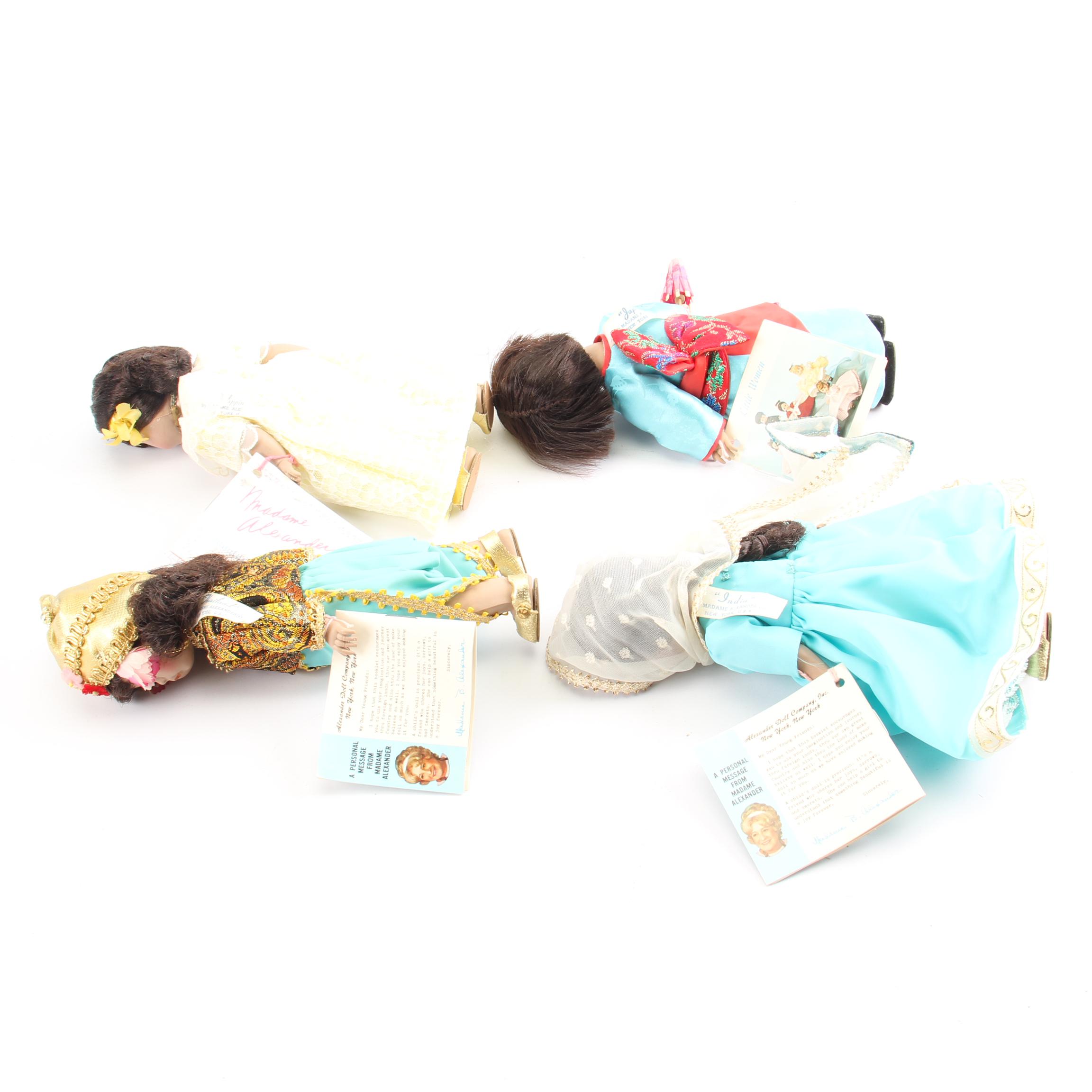 Madame Alexander International Dolls including "Thailand"