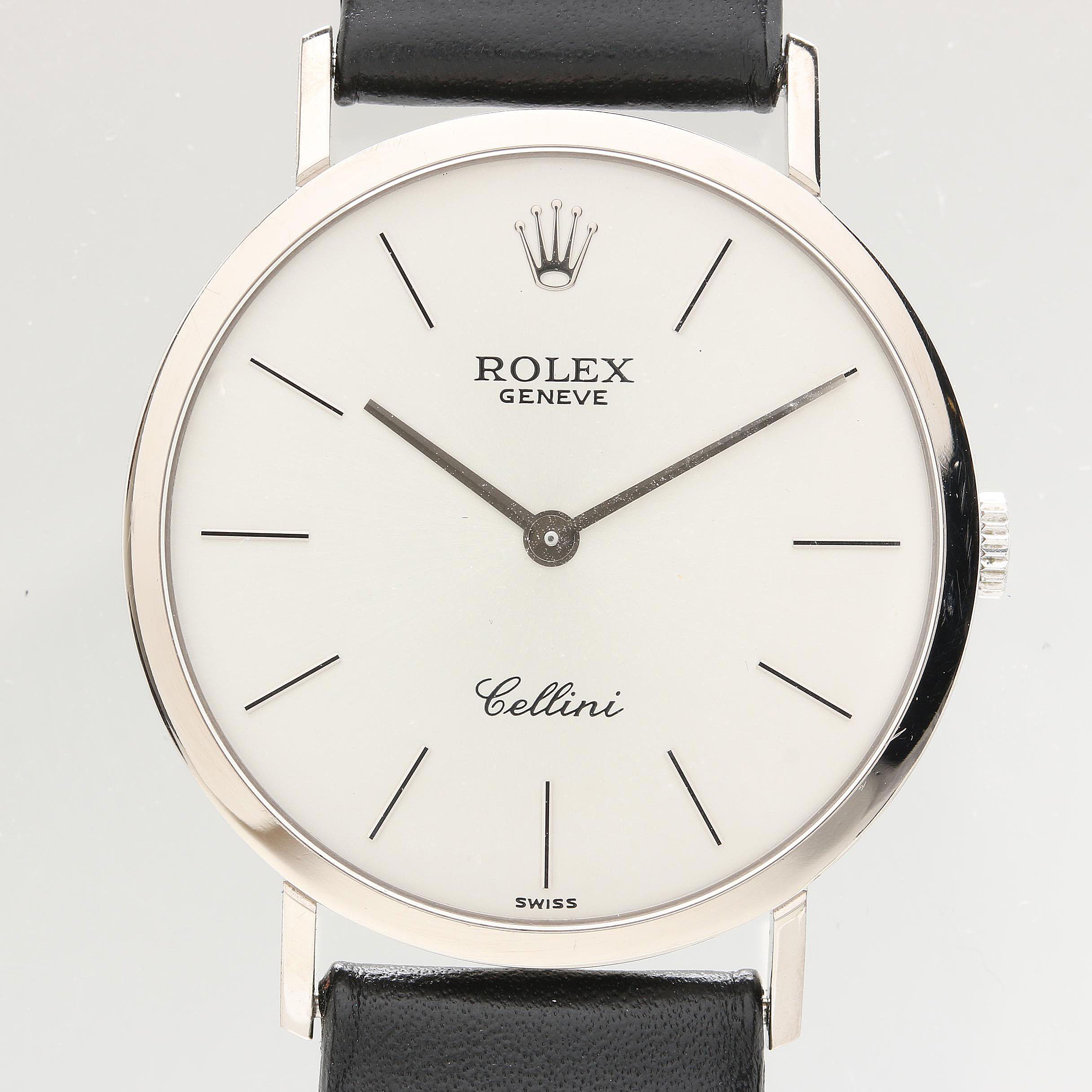 Rolex "Cellini" 18K White Gold Manual Winding Watch