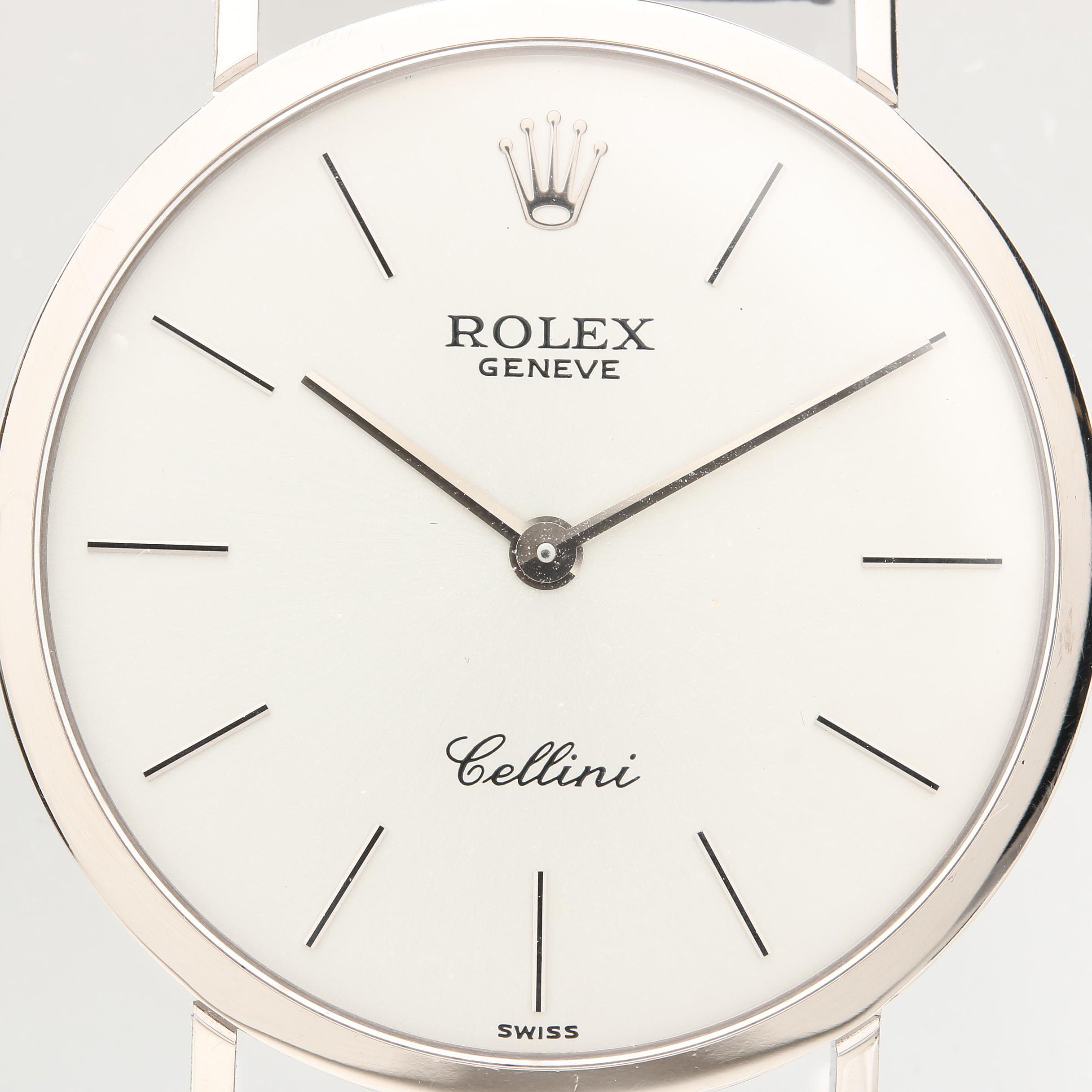 Rolex "Cellini" 18K White Gold Manual Winding Watch