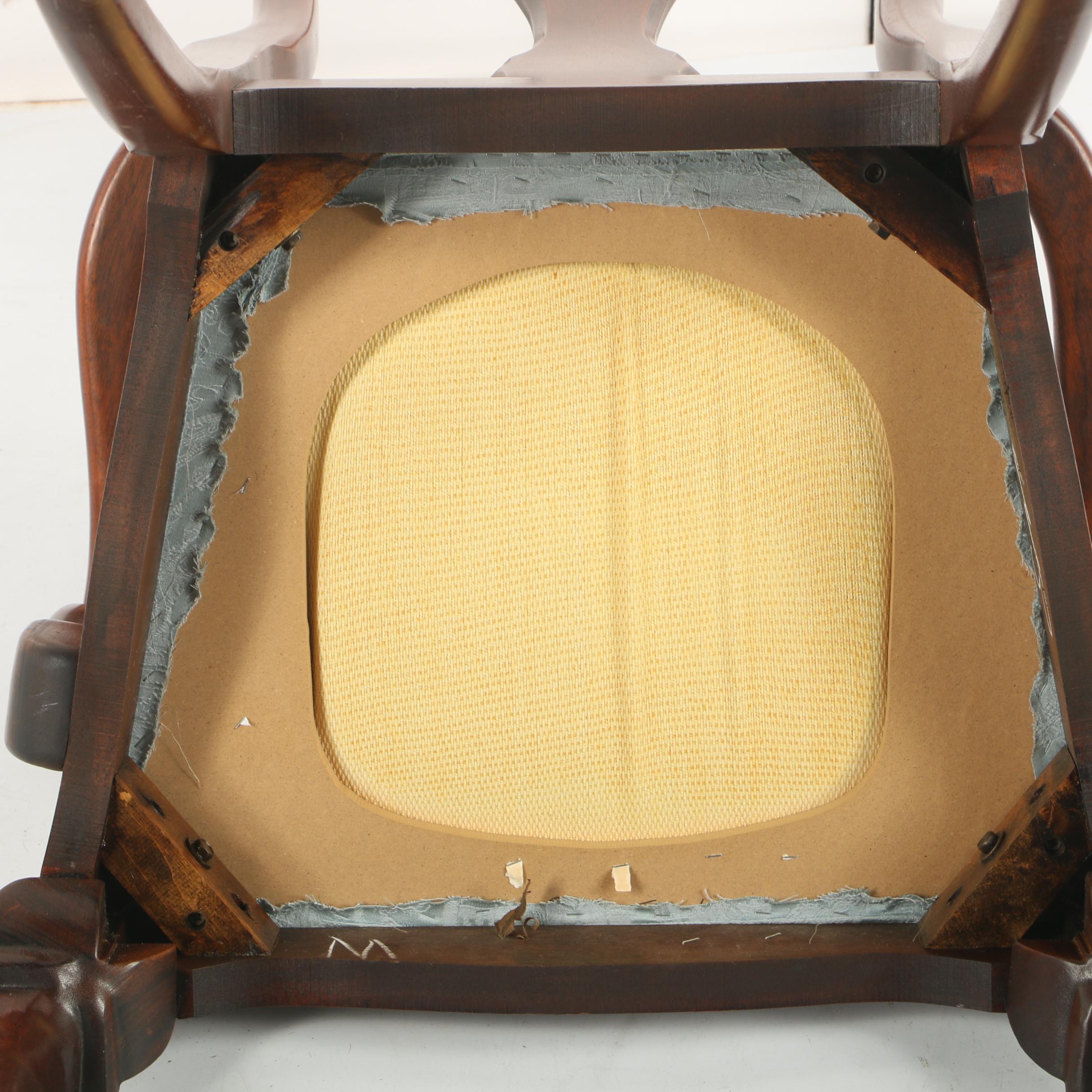 Queen Anne Style Armchairs by Century Furniture