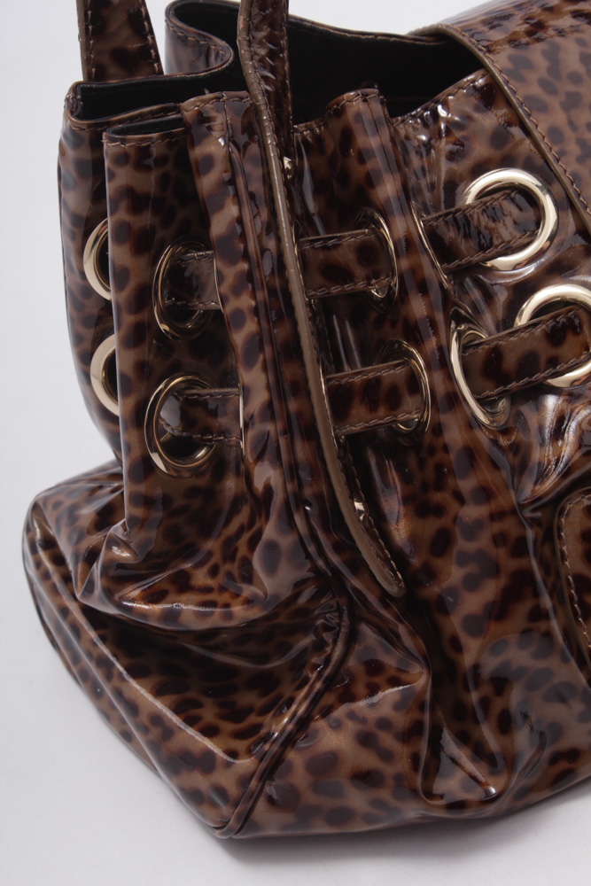 Jimmy Choo "Ramona" Patent Leather Handbag