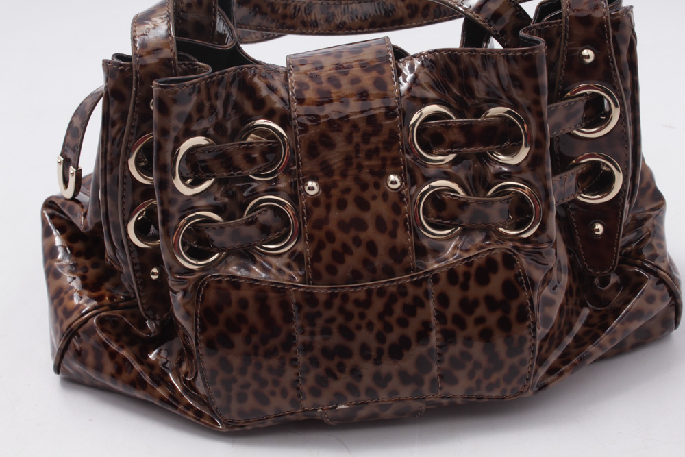 Jimmy Choo "Ramona" Patent Leather Handbag