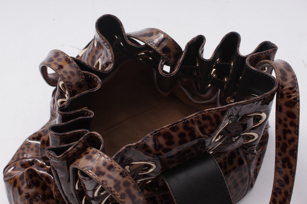 Jimmy Choo "Ramona" Patent Leather Handbag