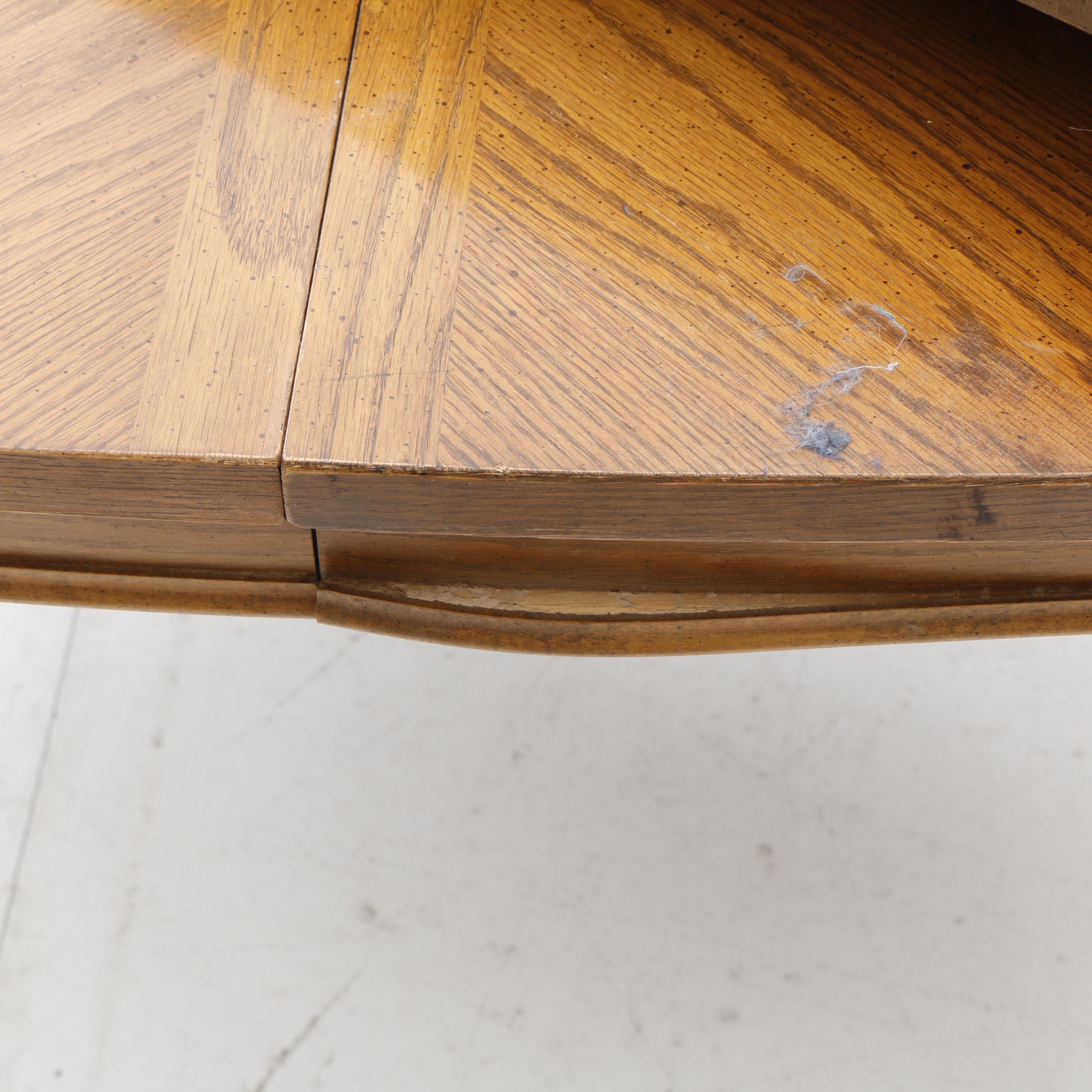 Mediterranean Style Oak Dining Table