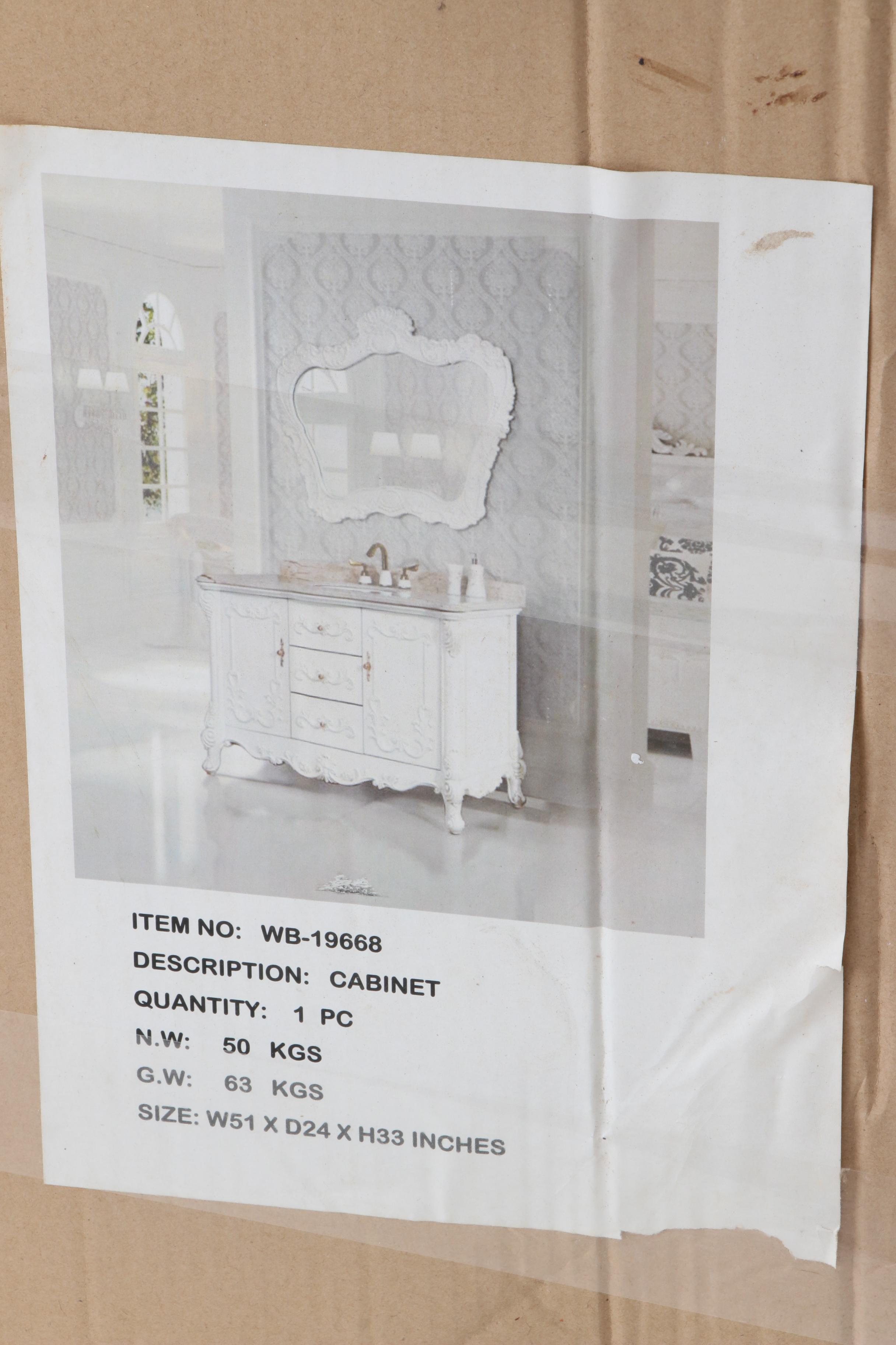 Legion Furniture Bathroom Counter and Sink