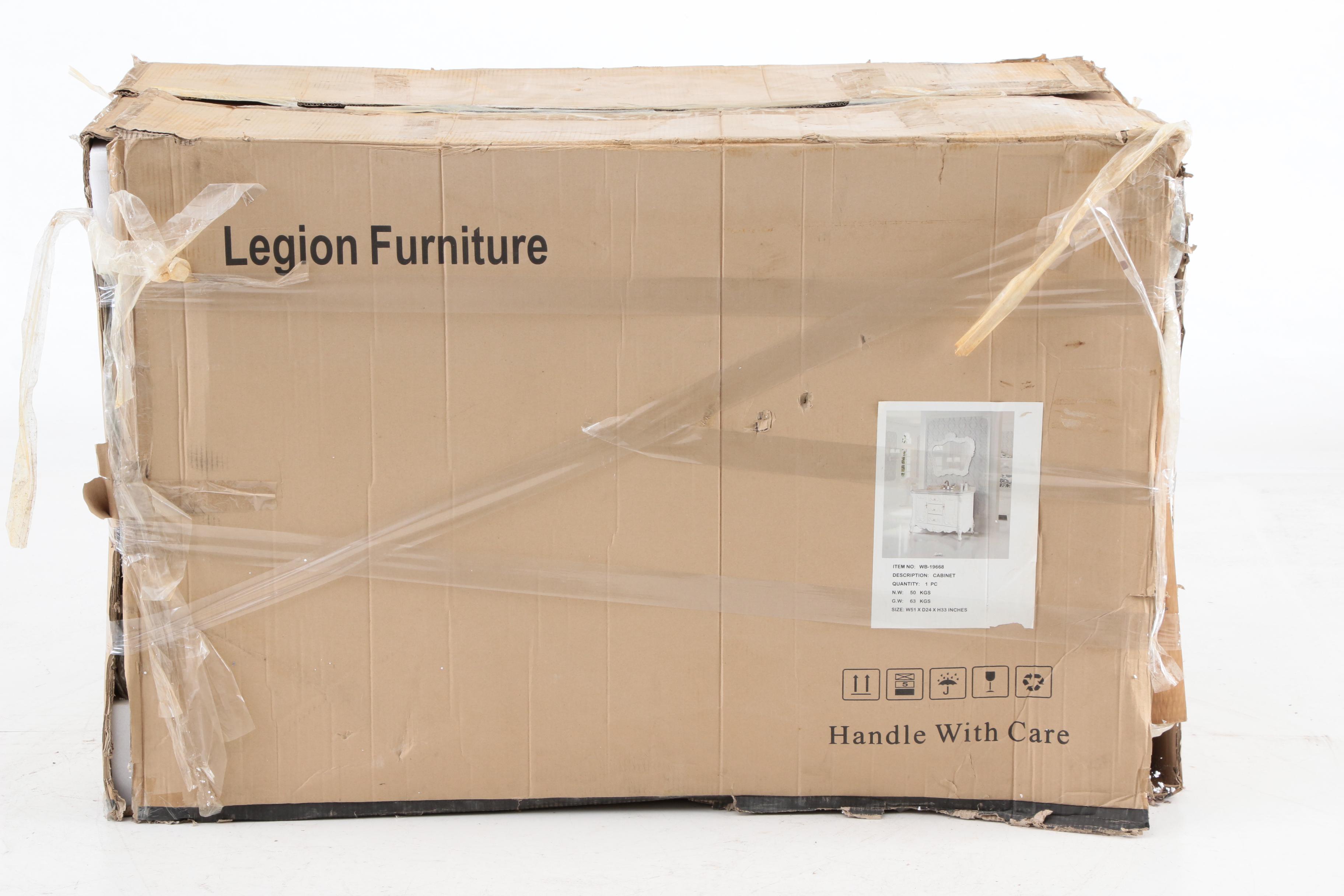 Legion Furniture Bathroom Counter and Sink