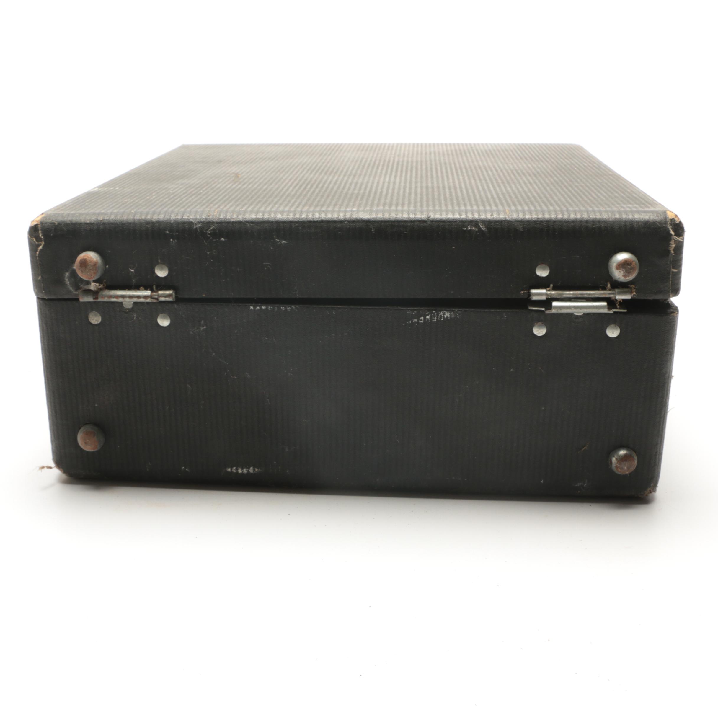 Smith-Corona Sterling Typewriter in Carrying Case