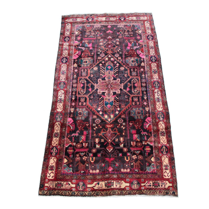 Hand-Knotted Persian Viss Heriz Long Rug