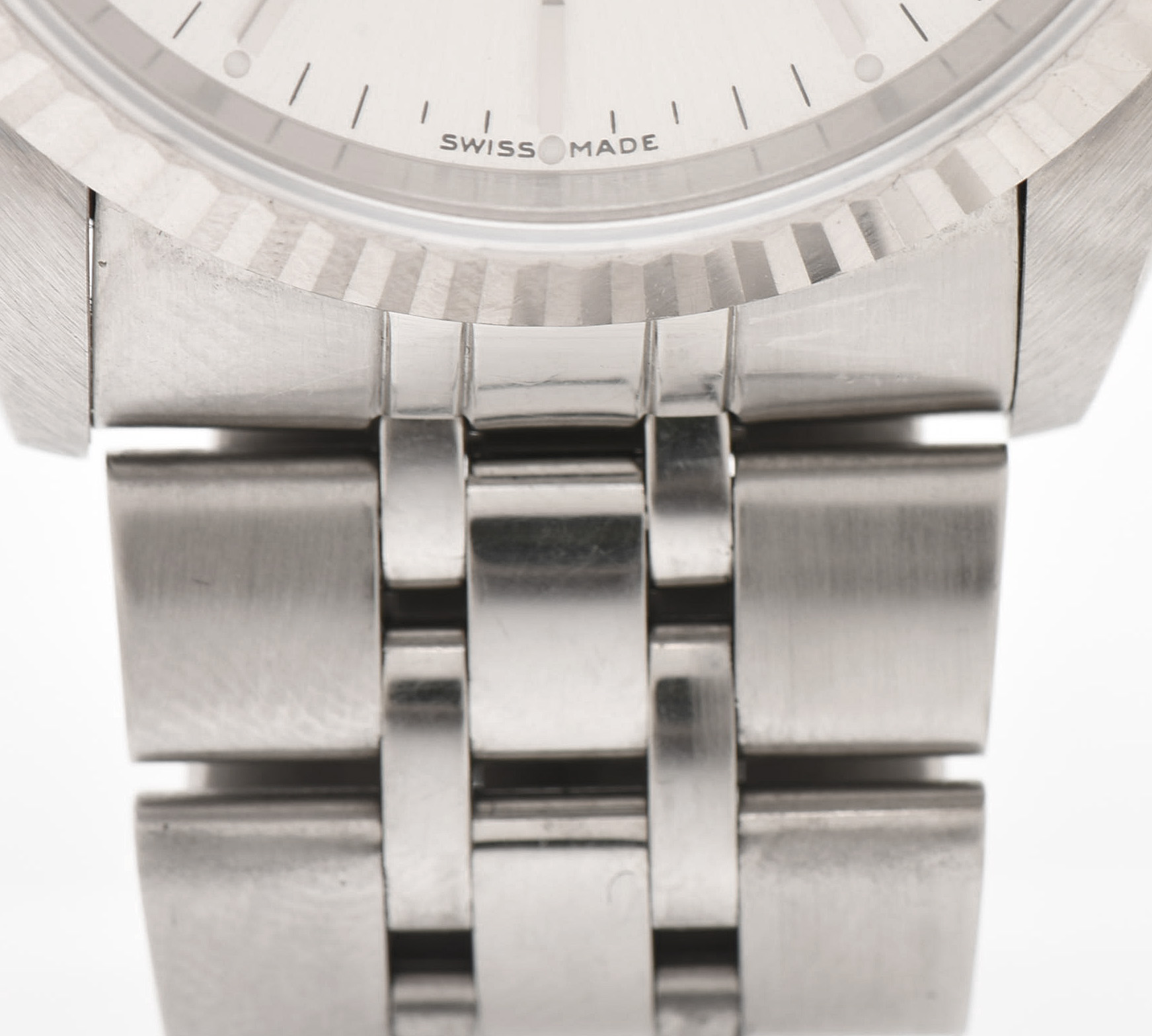 Tudor Prince Date+Day Model 76214 18K White Gold and Stainless Steel Watch