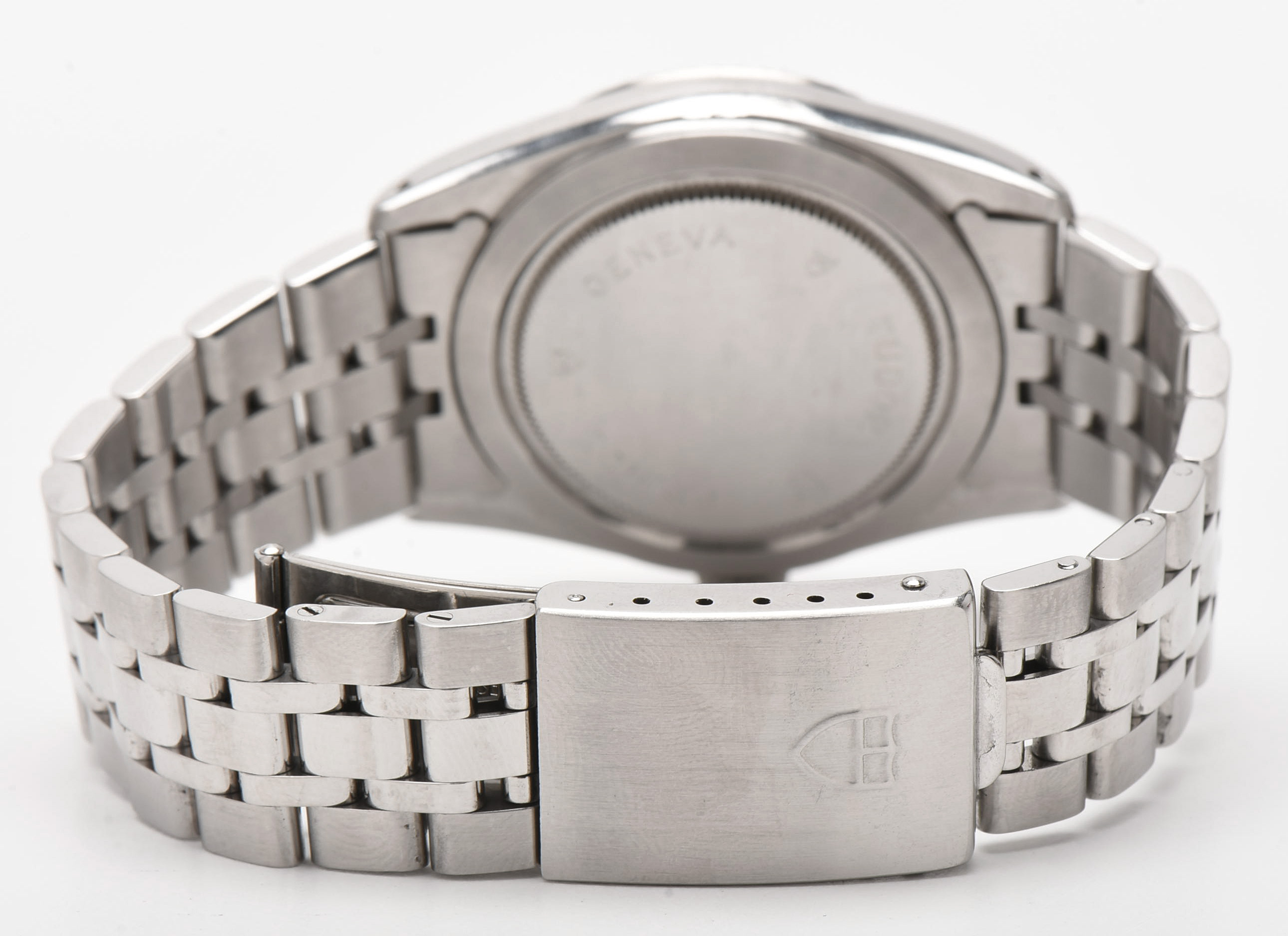 Tudor Prince Date+Day Model 76214 18K White Gold and Stainless Steel Watch