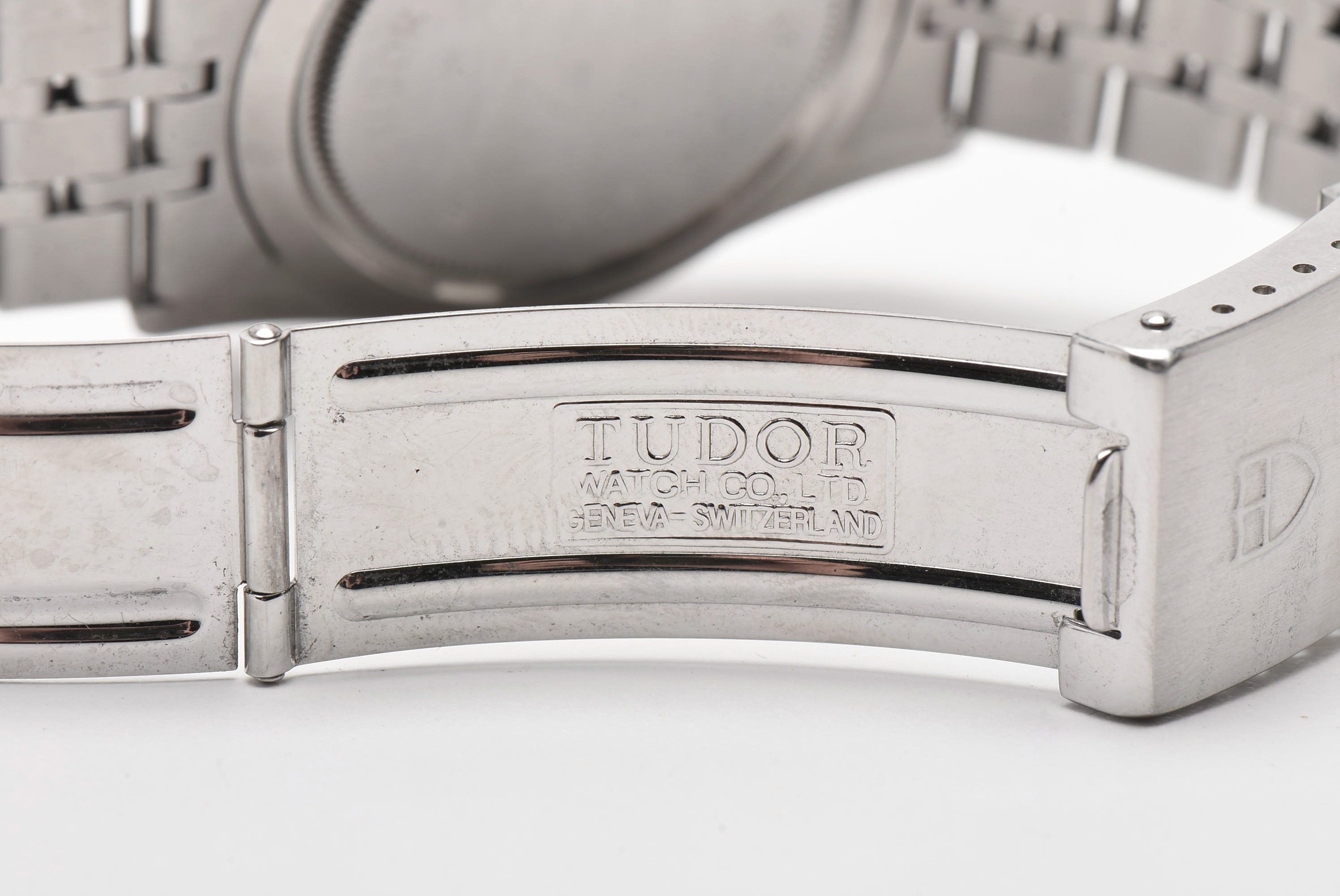 Tudor Prince Date+Day Model 76214 18K White Gold and Stainless Steel Watch