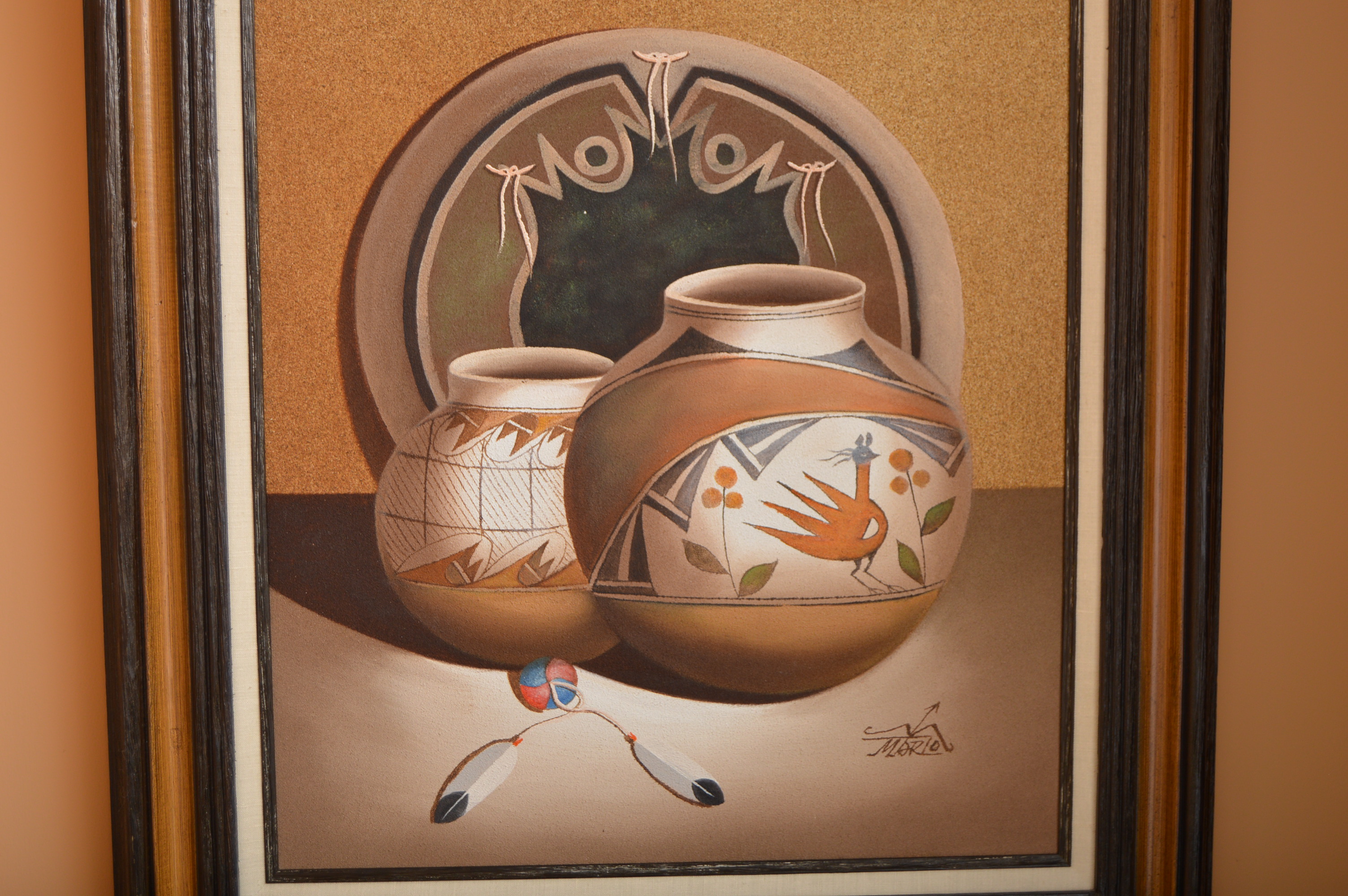 Mario Jung Southwestern Sand Painting