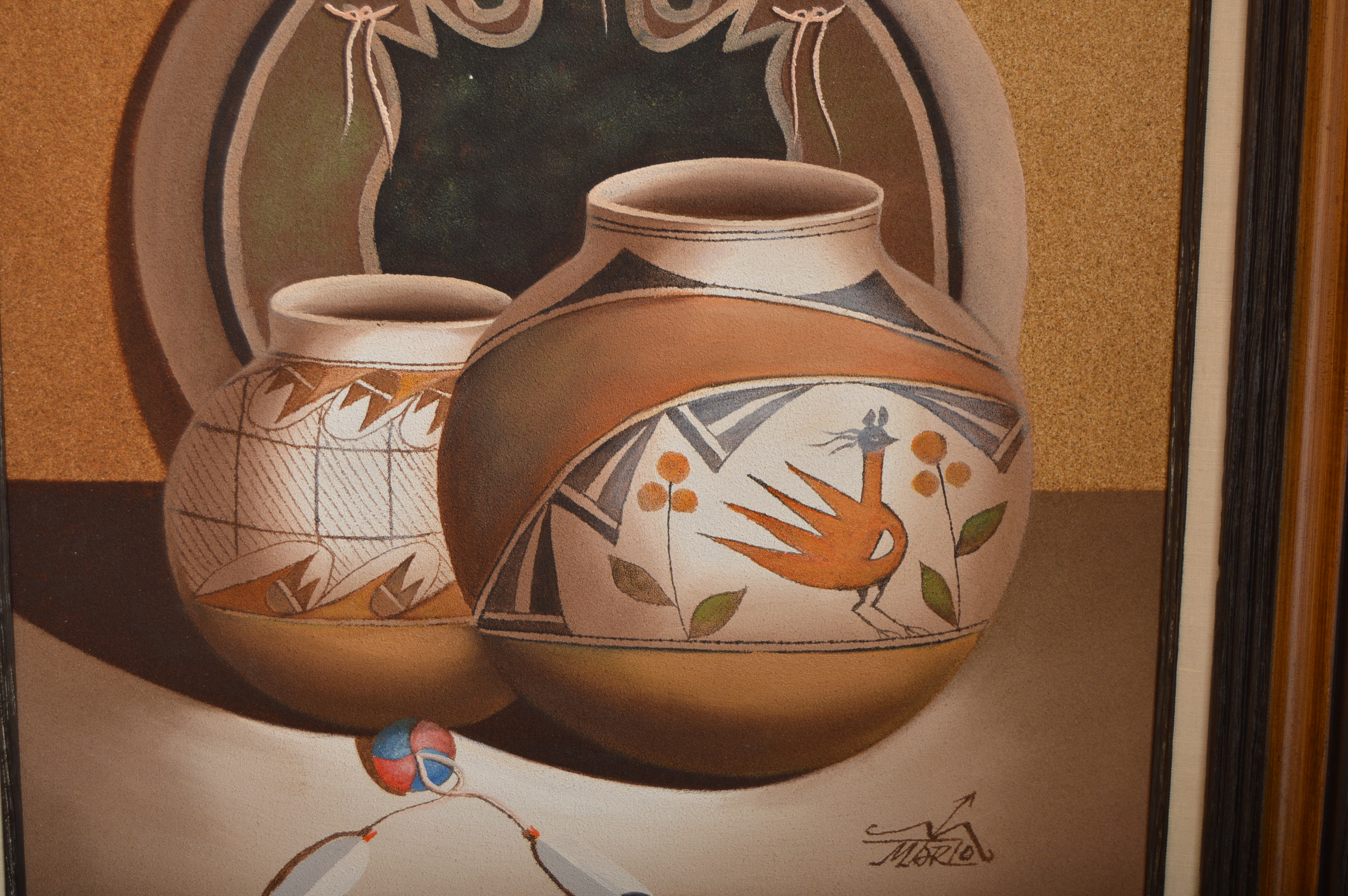 Mario Jung Southwestern Sand Painting