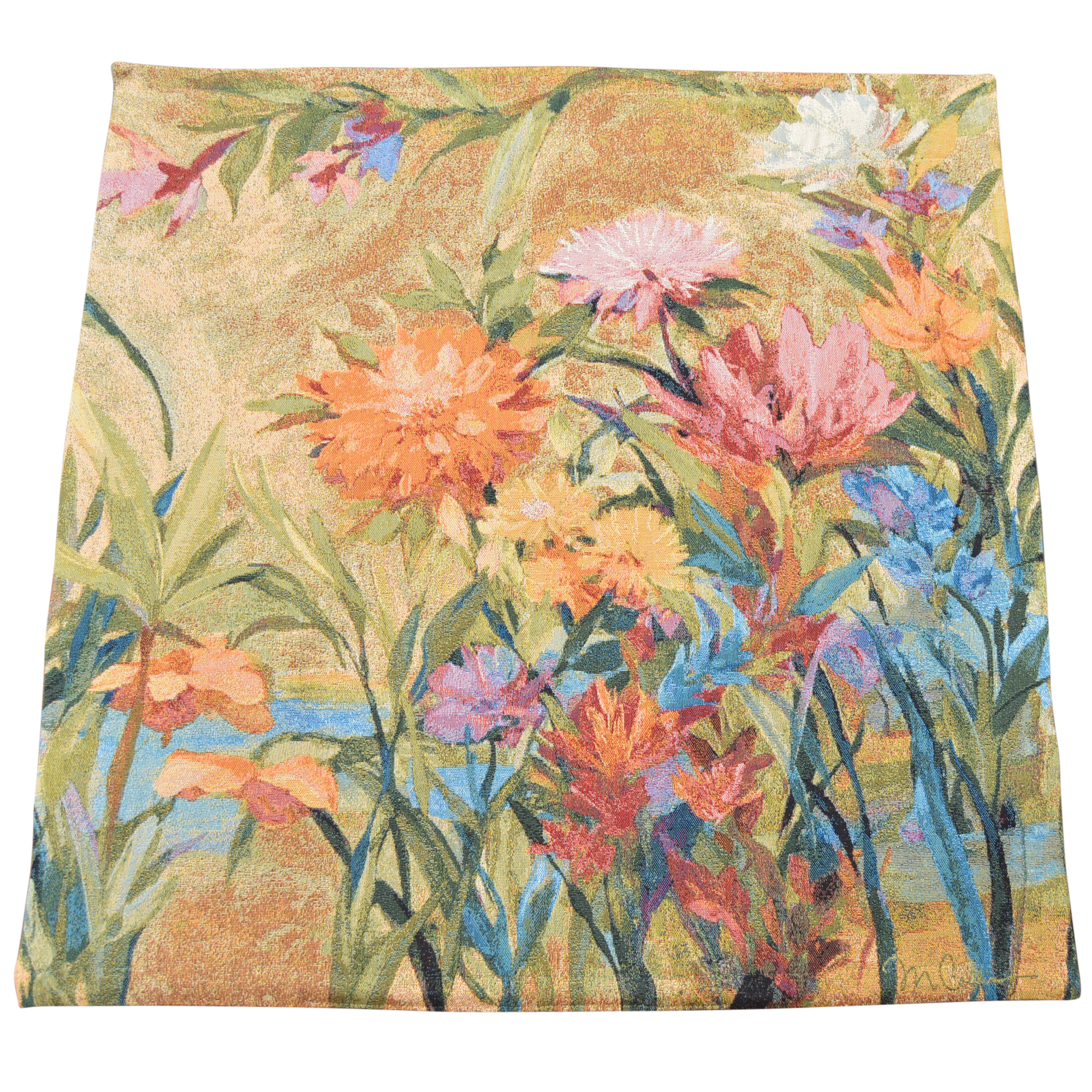 Signed Martha's Choice Woven Wall Tapestry