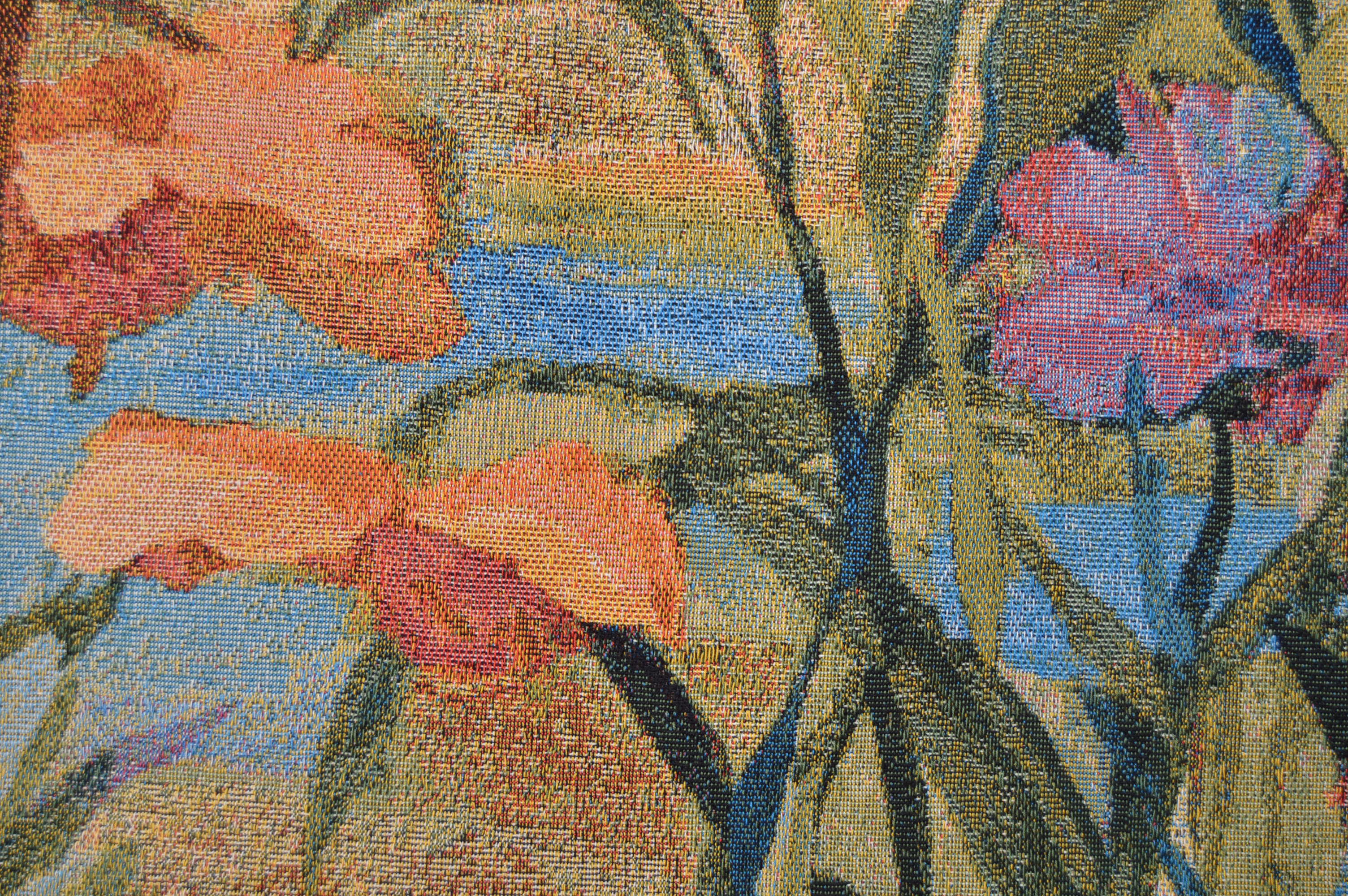 Signed Martha's Choice Woven Wall Tapestry