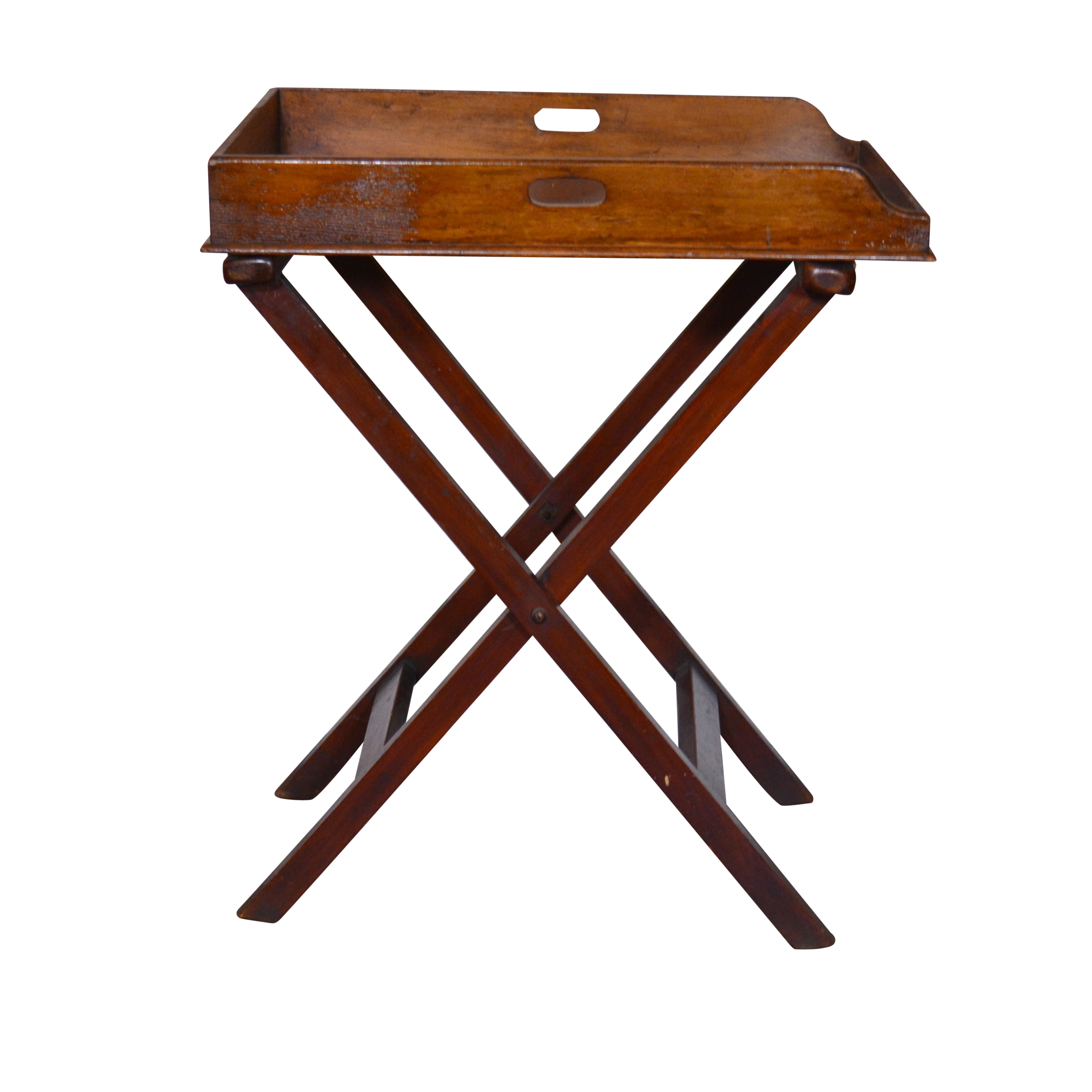 Oak Butler's Tray-on-Stand, 20th Century