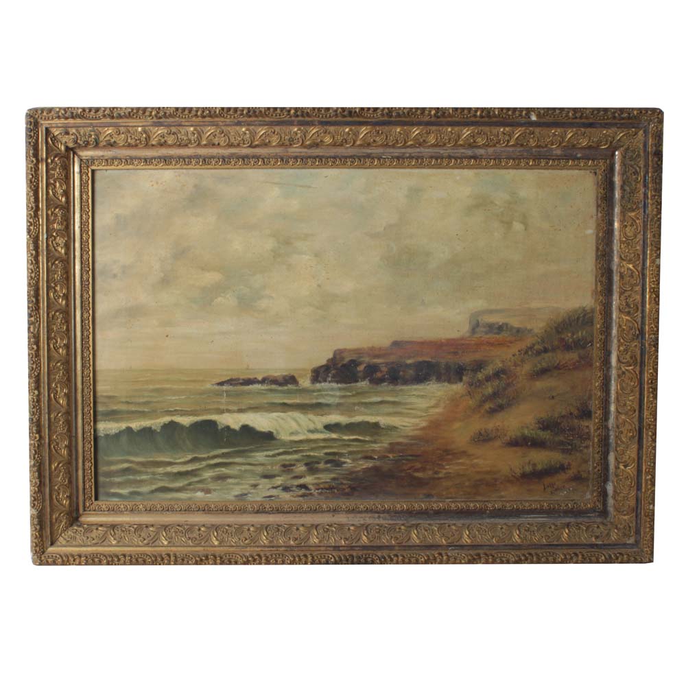 Luise Seiler Seascape Oil Painting