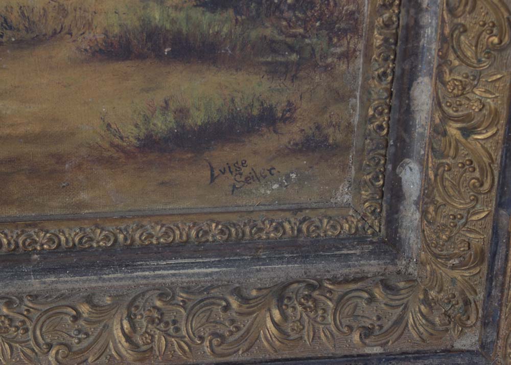 Luise Seiler Seascape Oil Painting