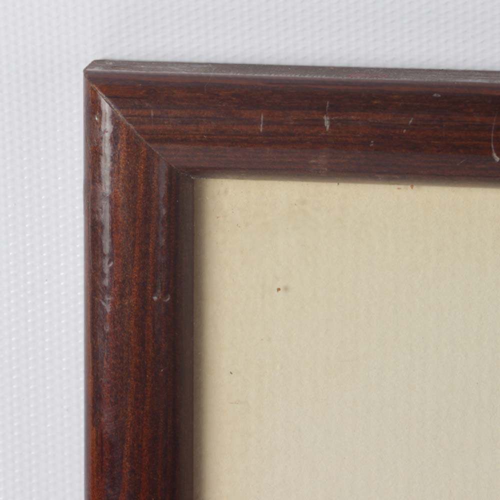 Elizabeth Lanzer 1986 "Robot" Gouache Painting