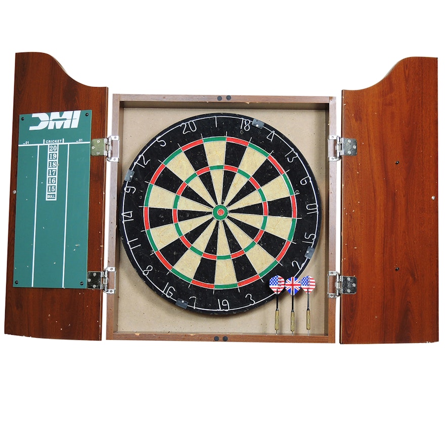 Dart Board Cabinet