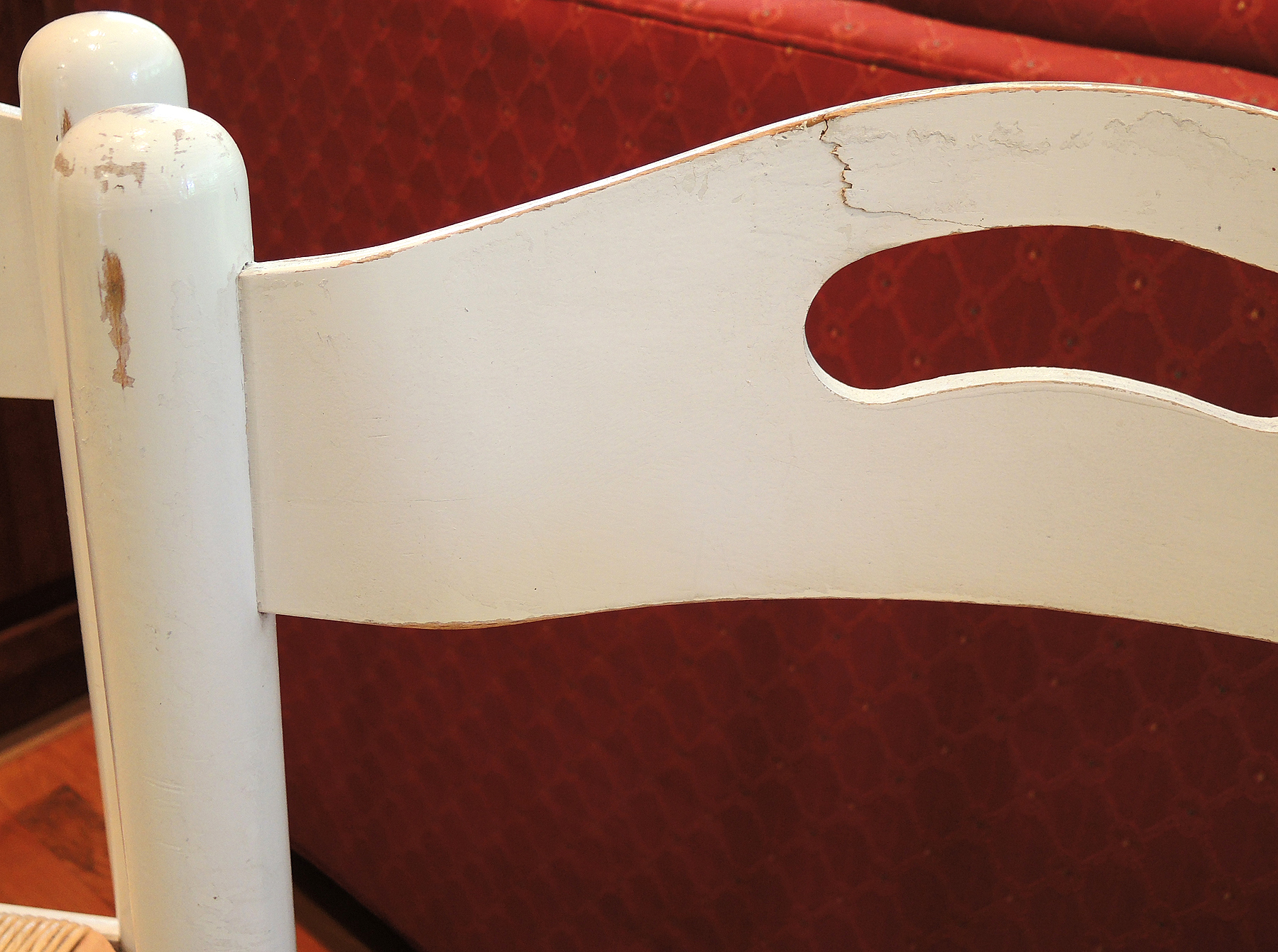 Painted Wood Kitchen Stools