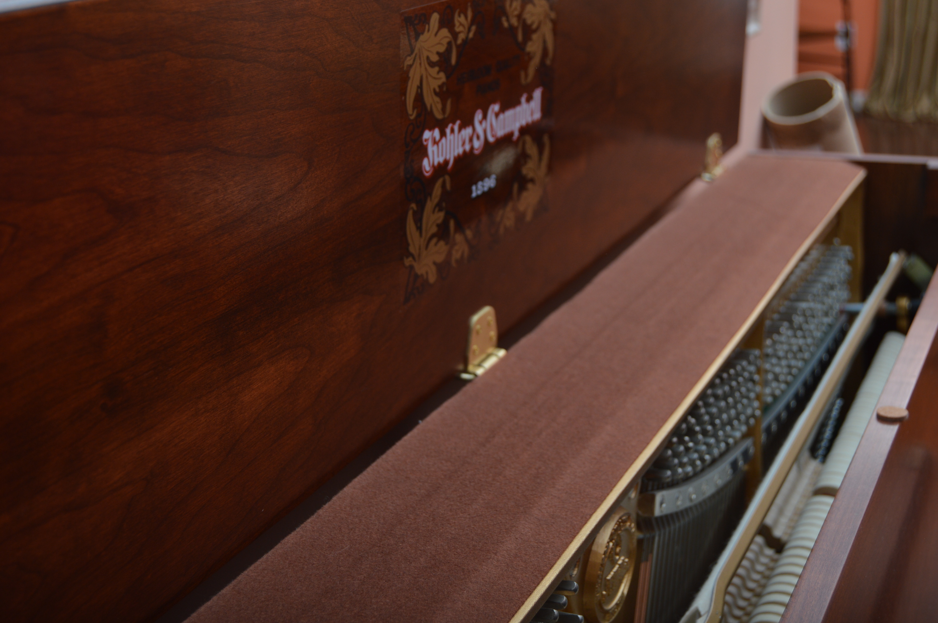 Kohler & Campbell Console Piano and Bench