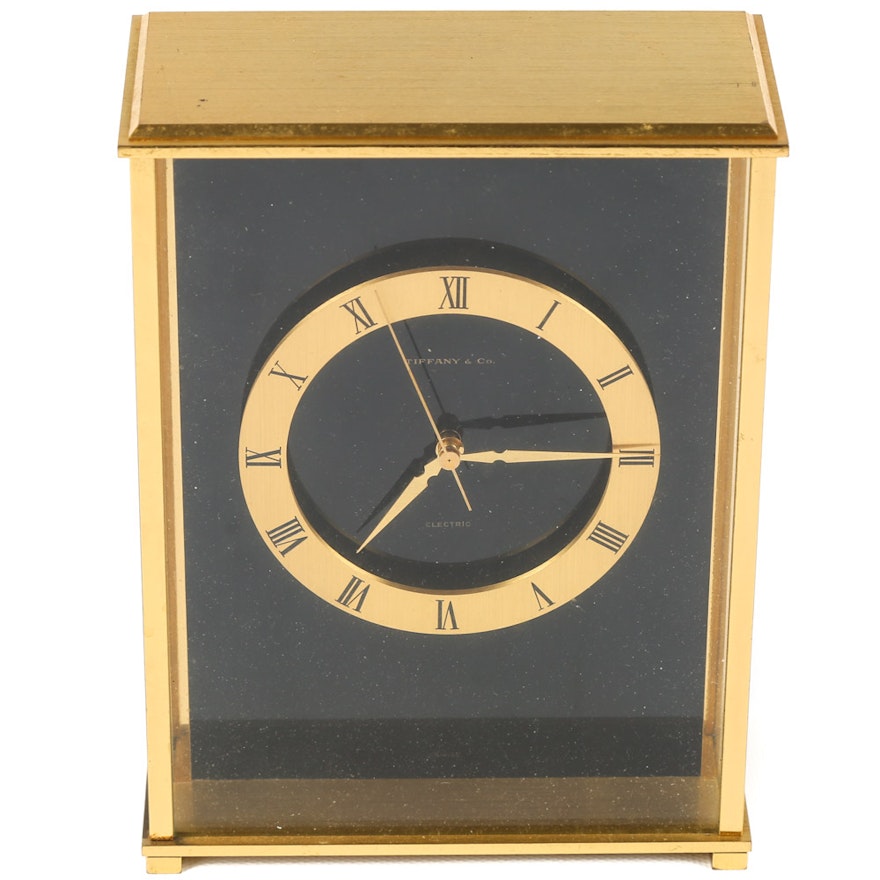 Tiffany & Co Boudoir Clock