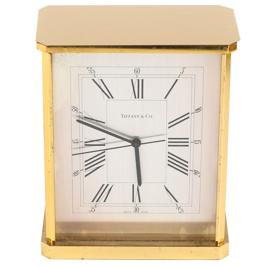 Tiffany & Co Table Clock