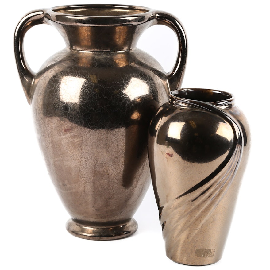 Mid Century Haeger Pottery Vases
