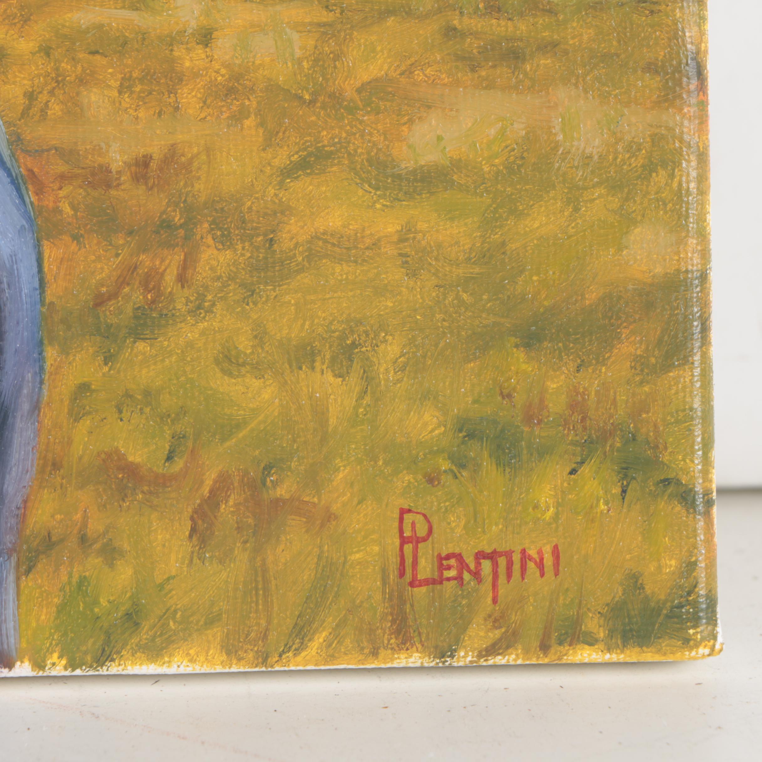 Peter Lentini Oil Painting "Memor"