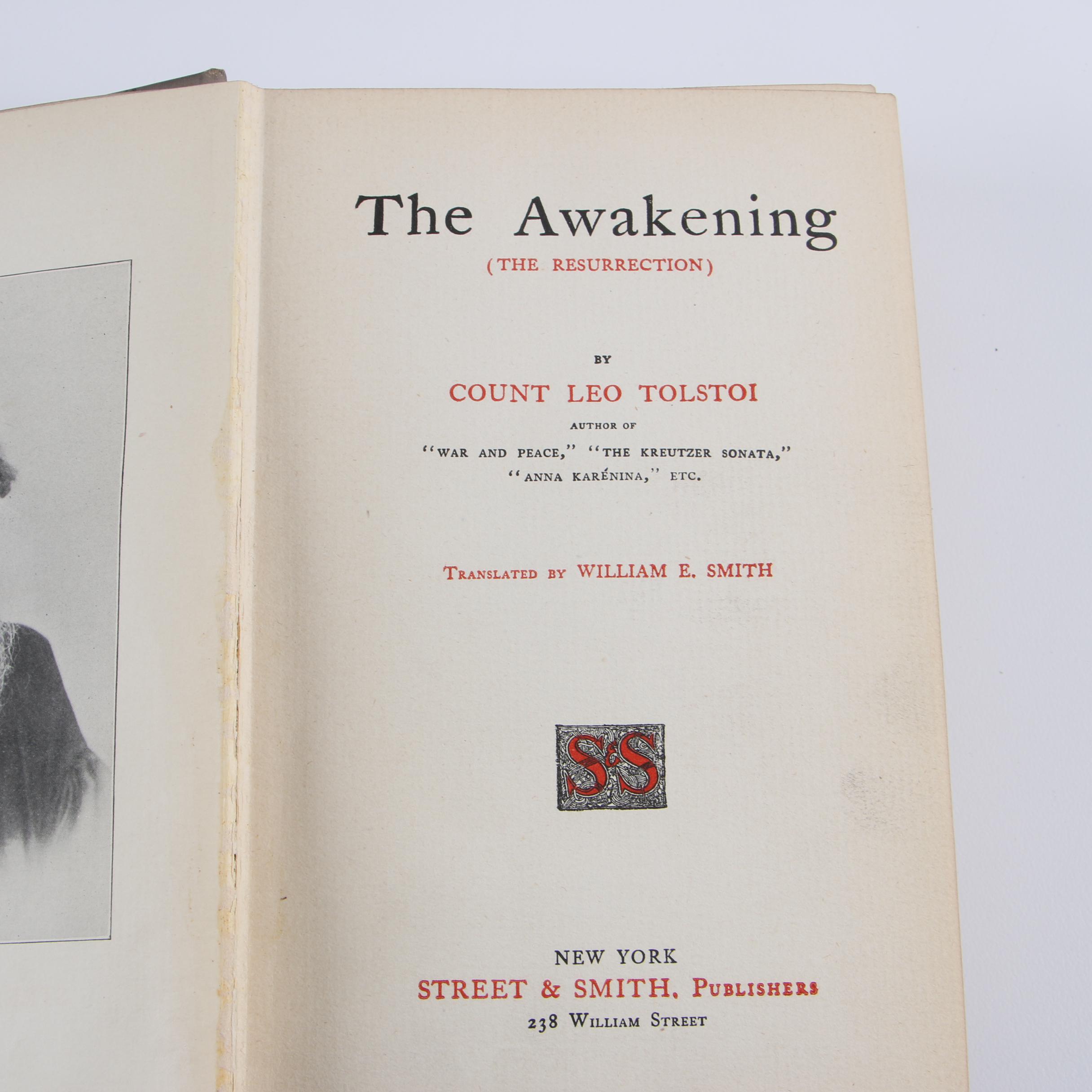 1900 "The Awakening" by Leo Tolstoy