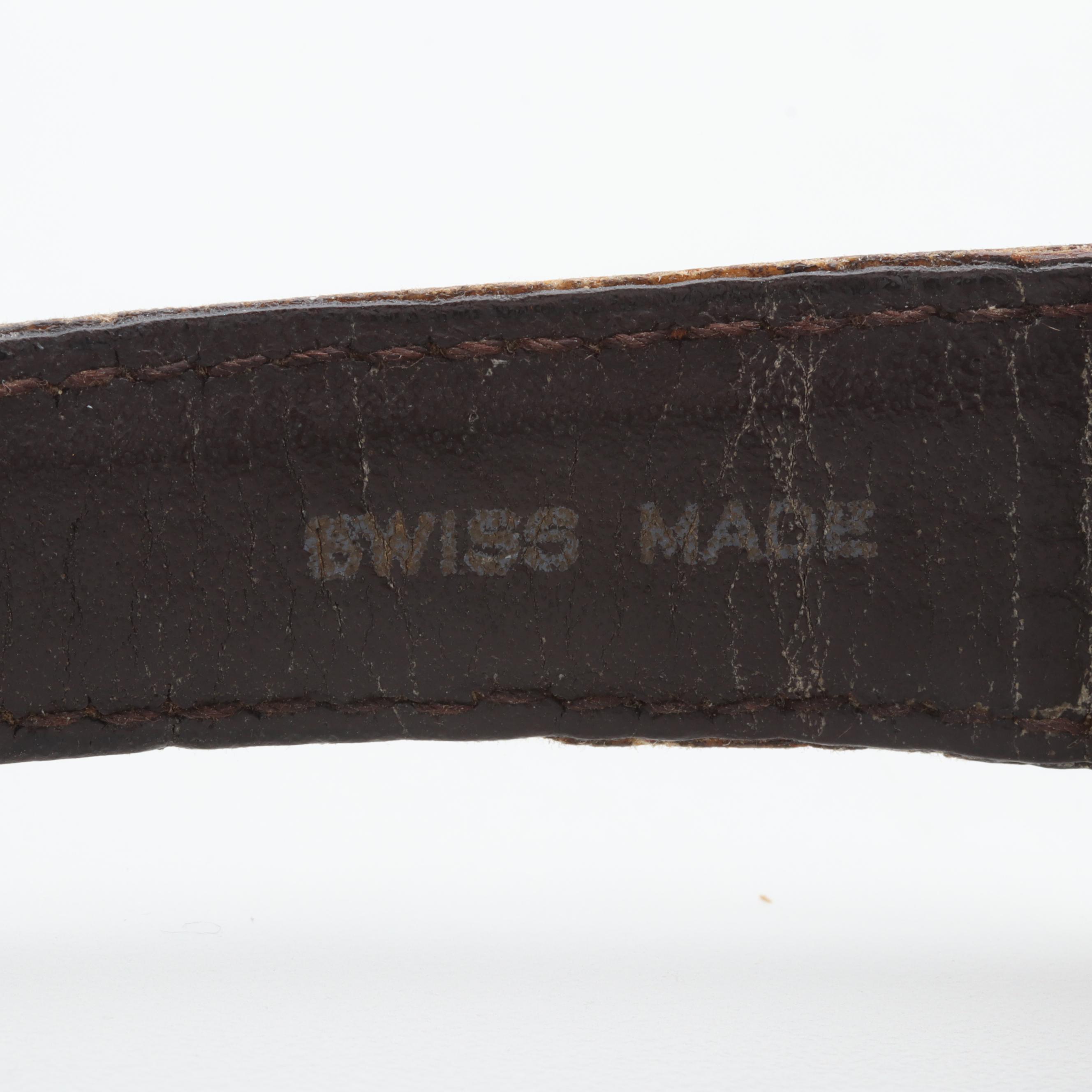 Must De Cartier Gold Plated Sterling Silver Tank Watch