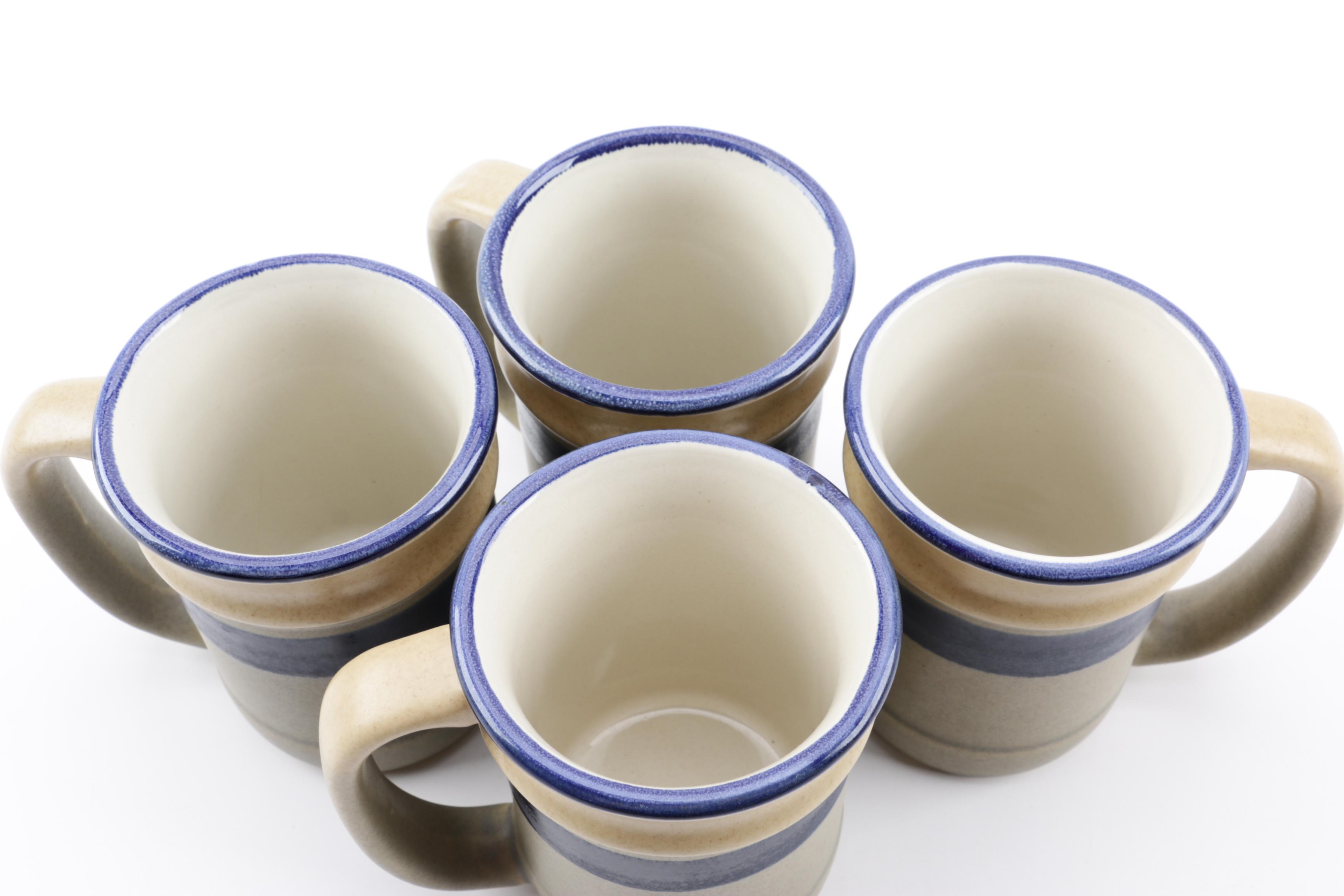 Sunnycraft Stoneware Pottery Mugs