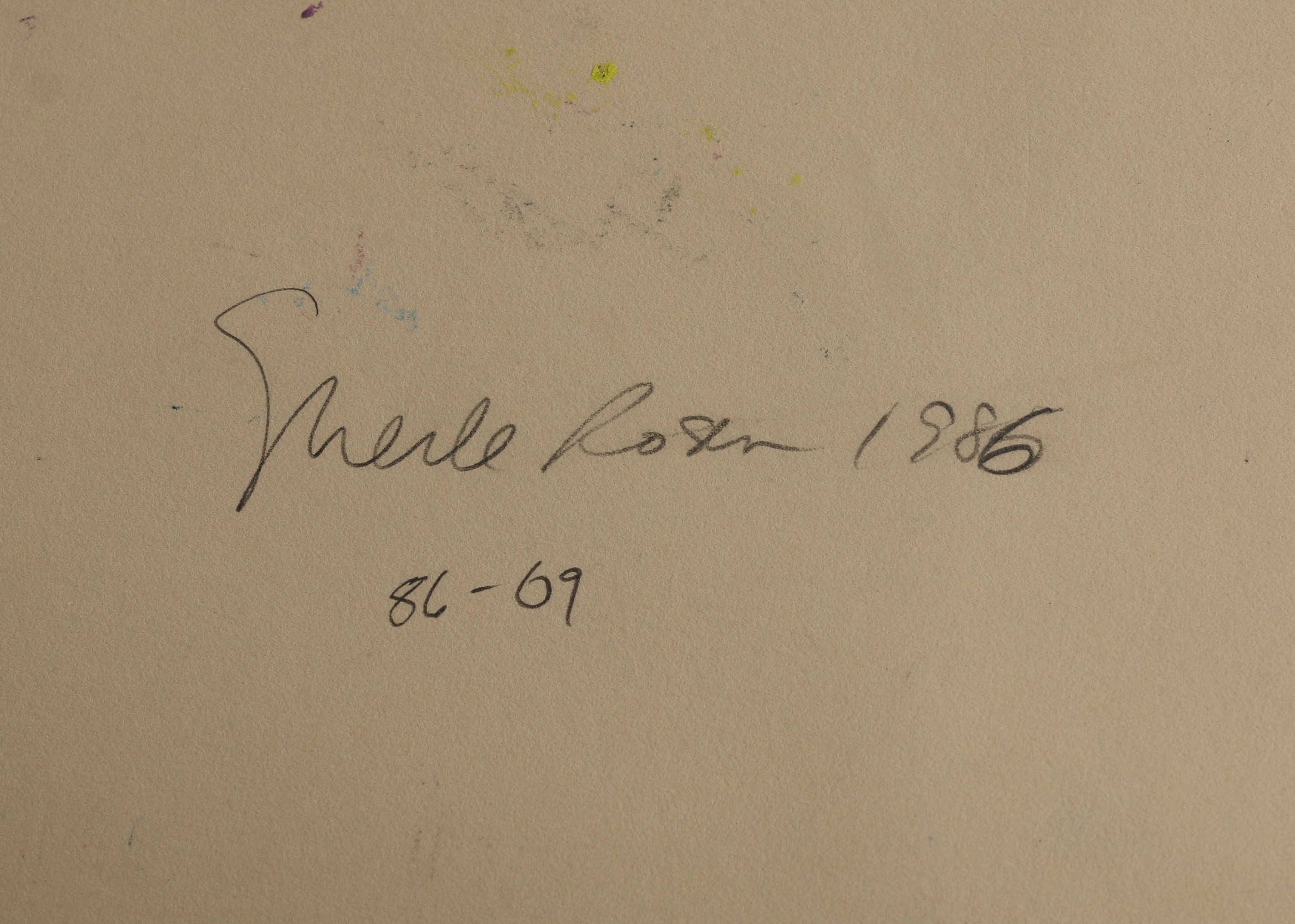 Merle Rosen Mixed Media Painting