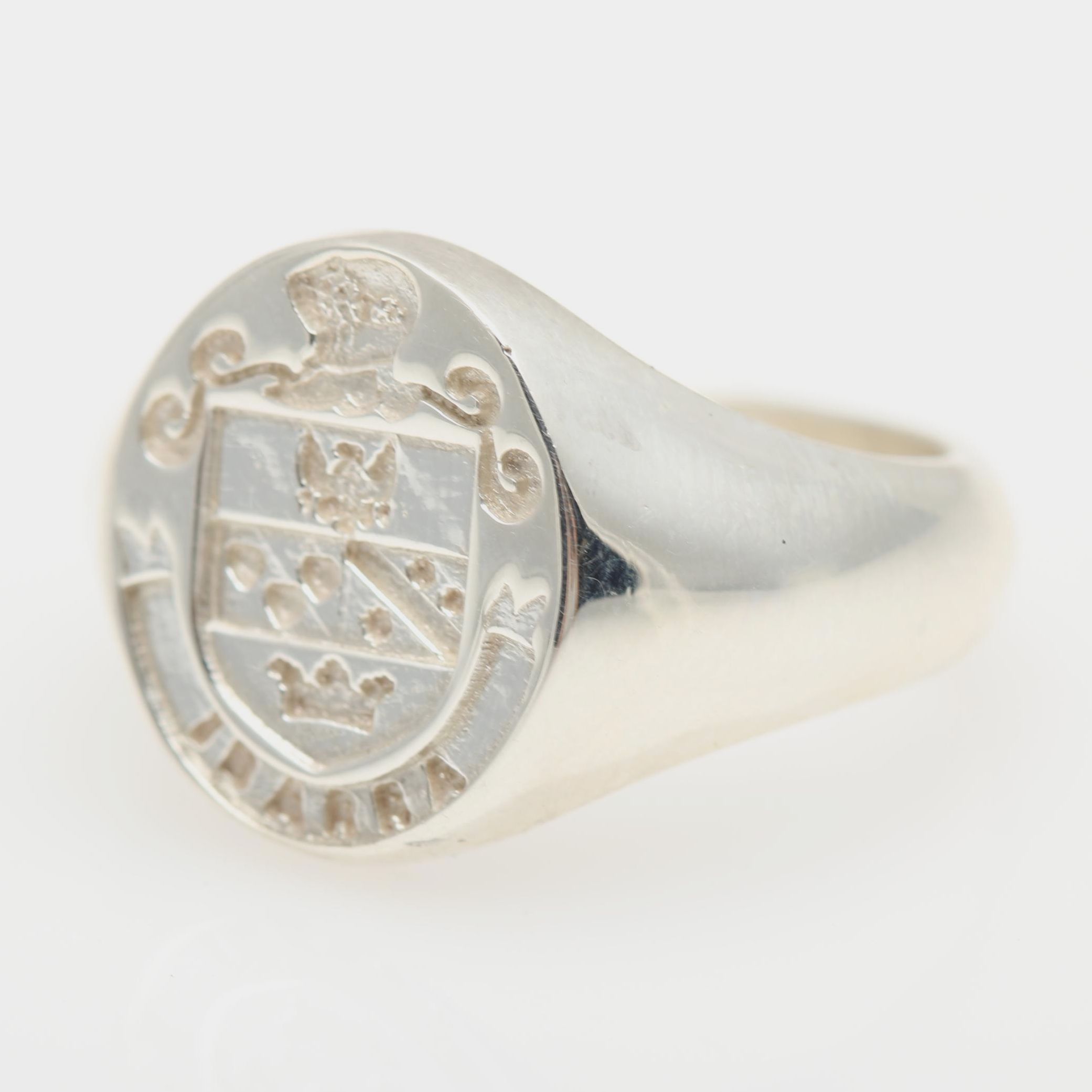 Sterling Silver Insignia Ring