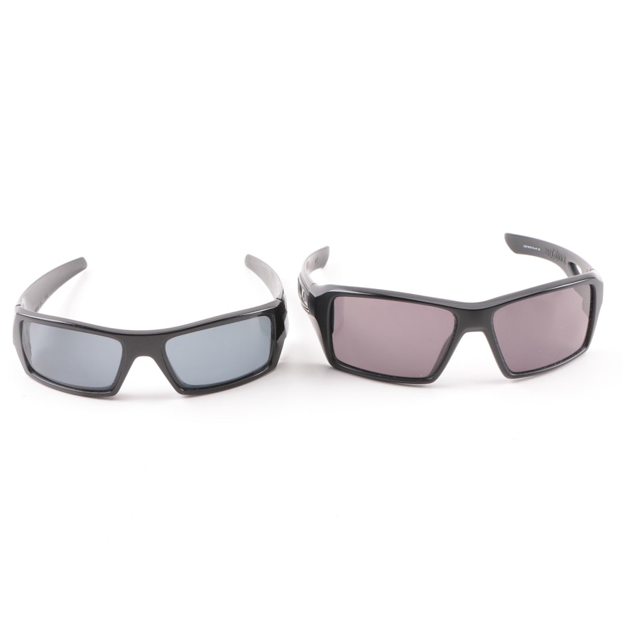 Oakley Eye Patch 2 and Gascan Black Rectangular Sunglasses