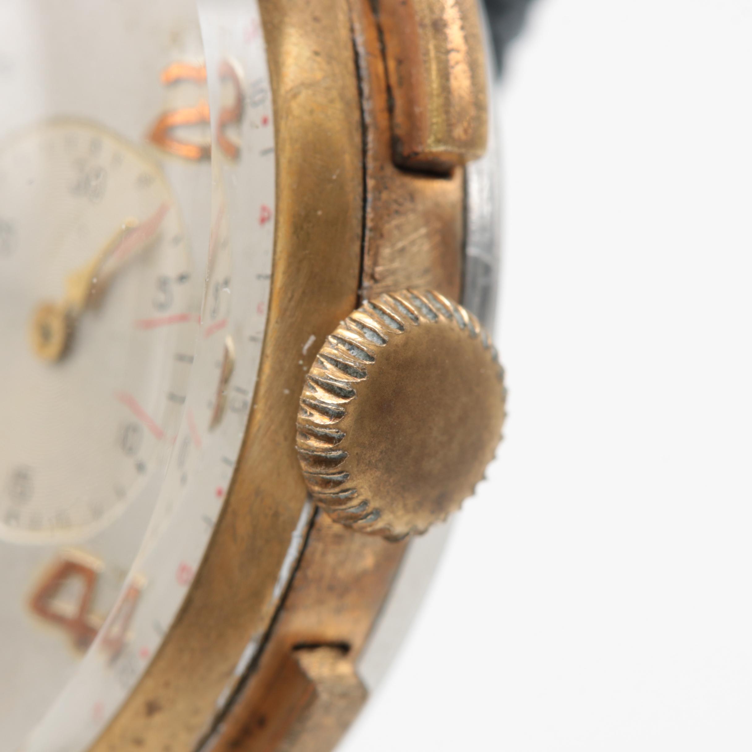 Vintage Walker Extra Two Register Chronograph Watch