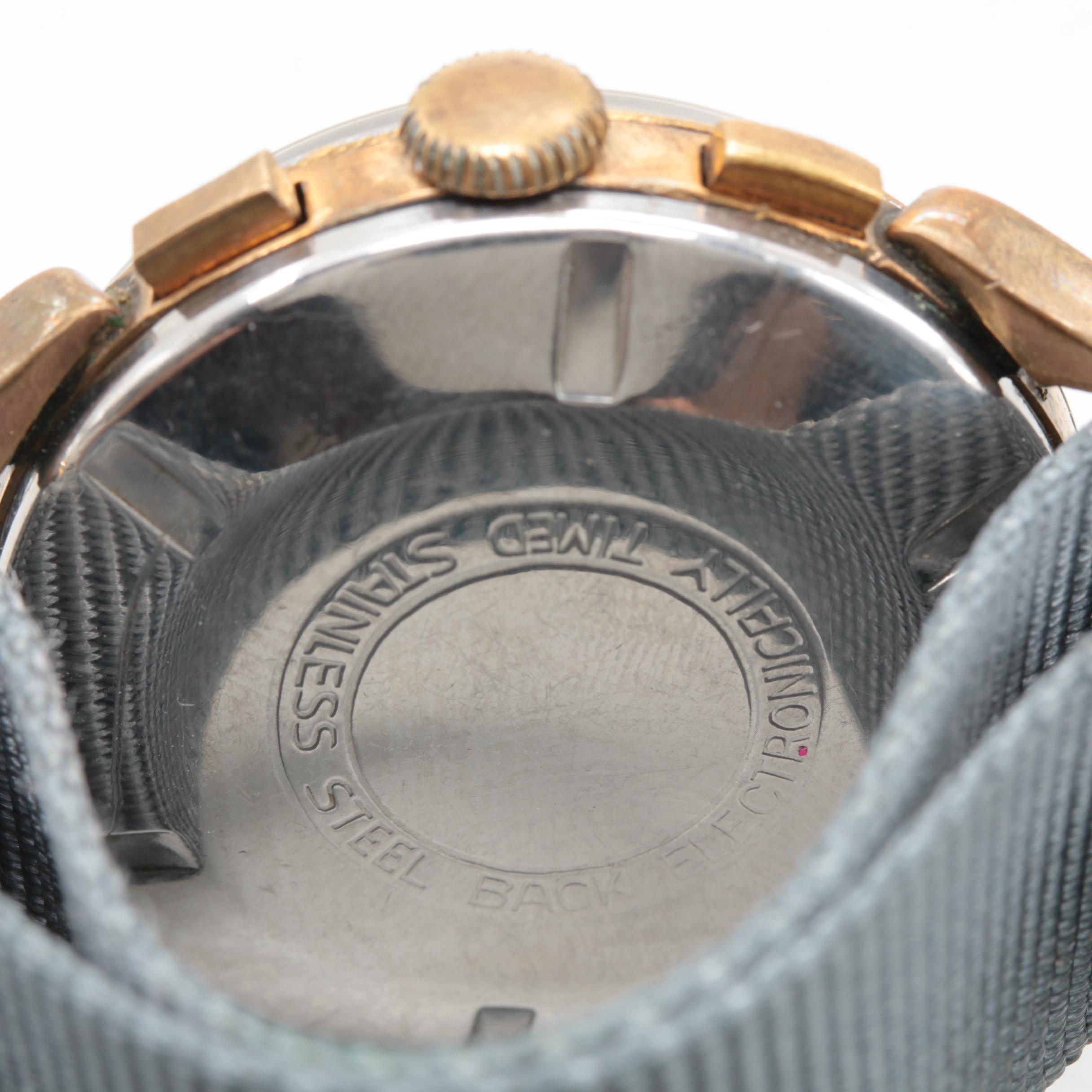 Vintage Walker Extra Two Register Chronograph Watch