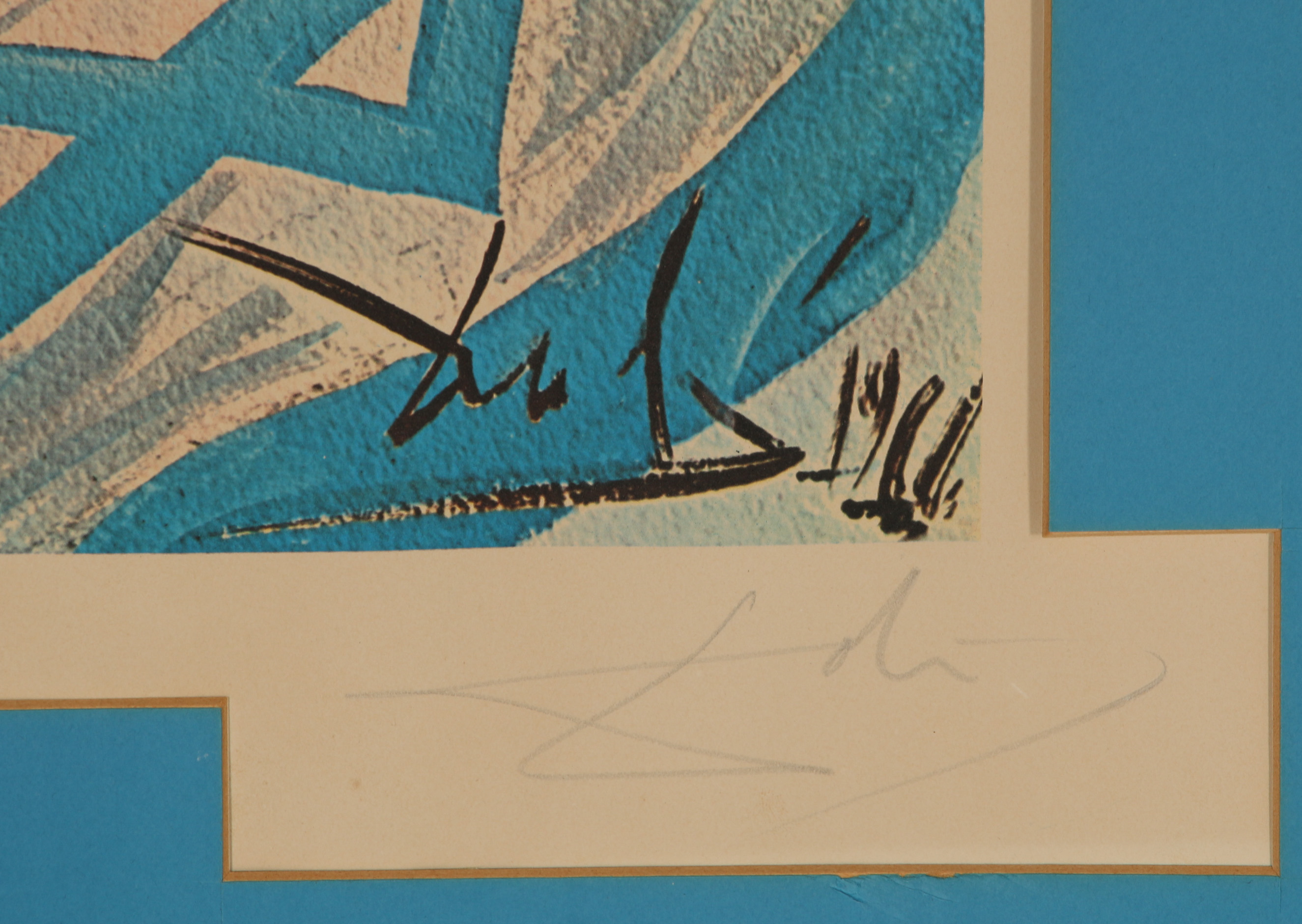 Salvador Dalí Offset Lithograph Poster "Aliyah: The Rebirth Of Israel"
