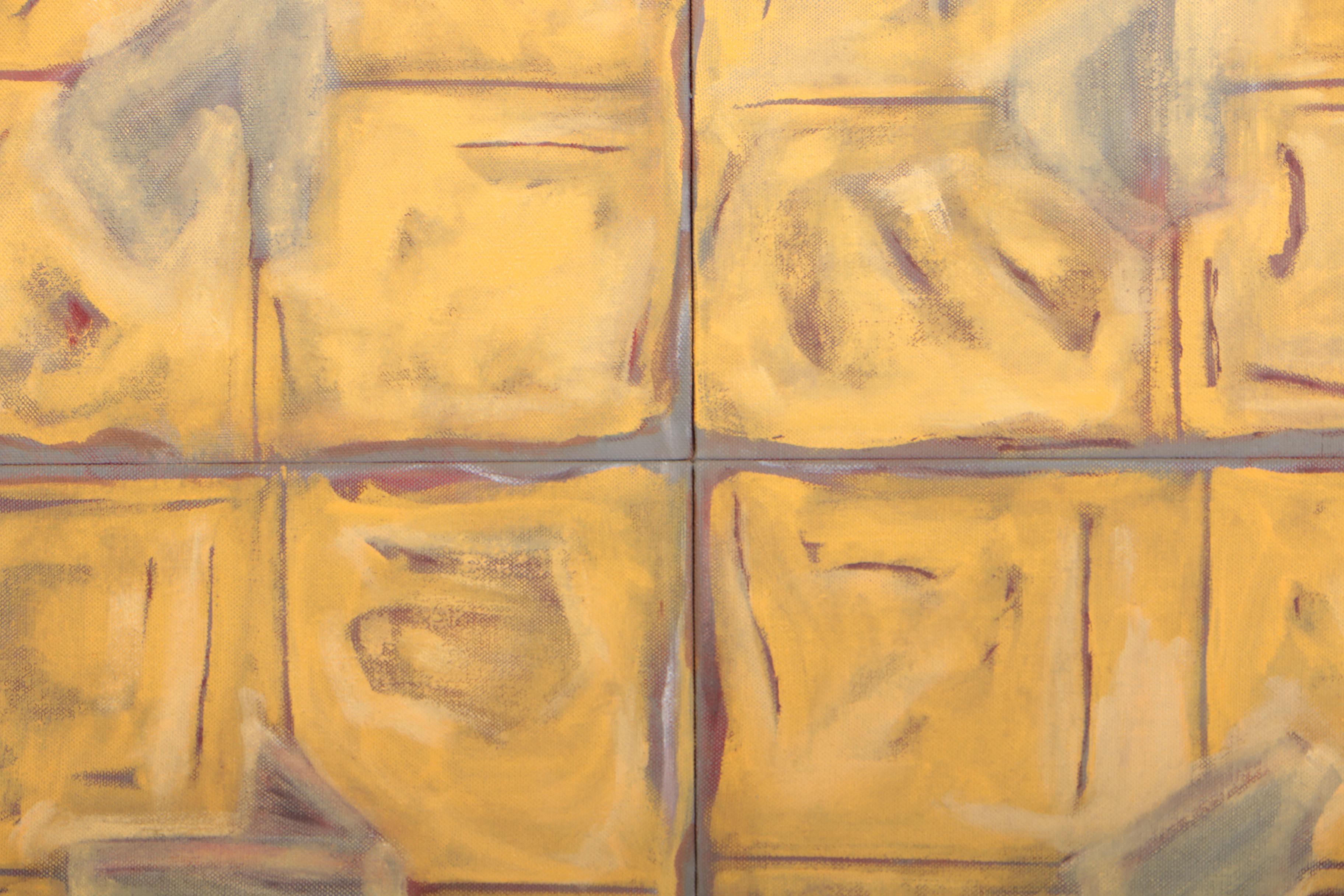 Tom Levine 2003 Oil Painting on Linen "Legend II"