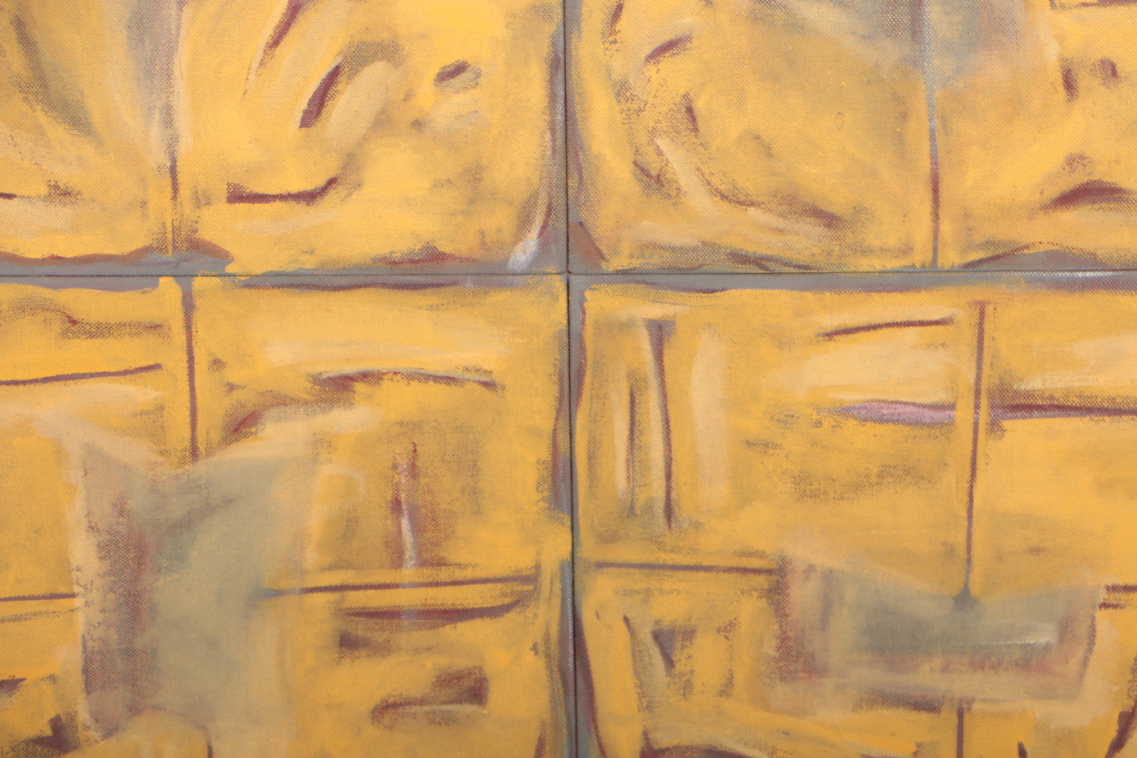 Tom Levine 2003 Oil Painting on Linen "Legend II"