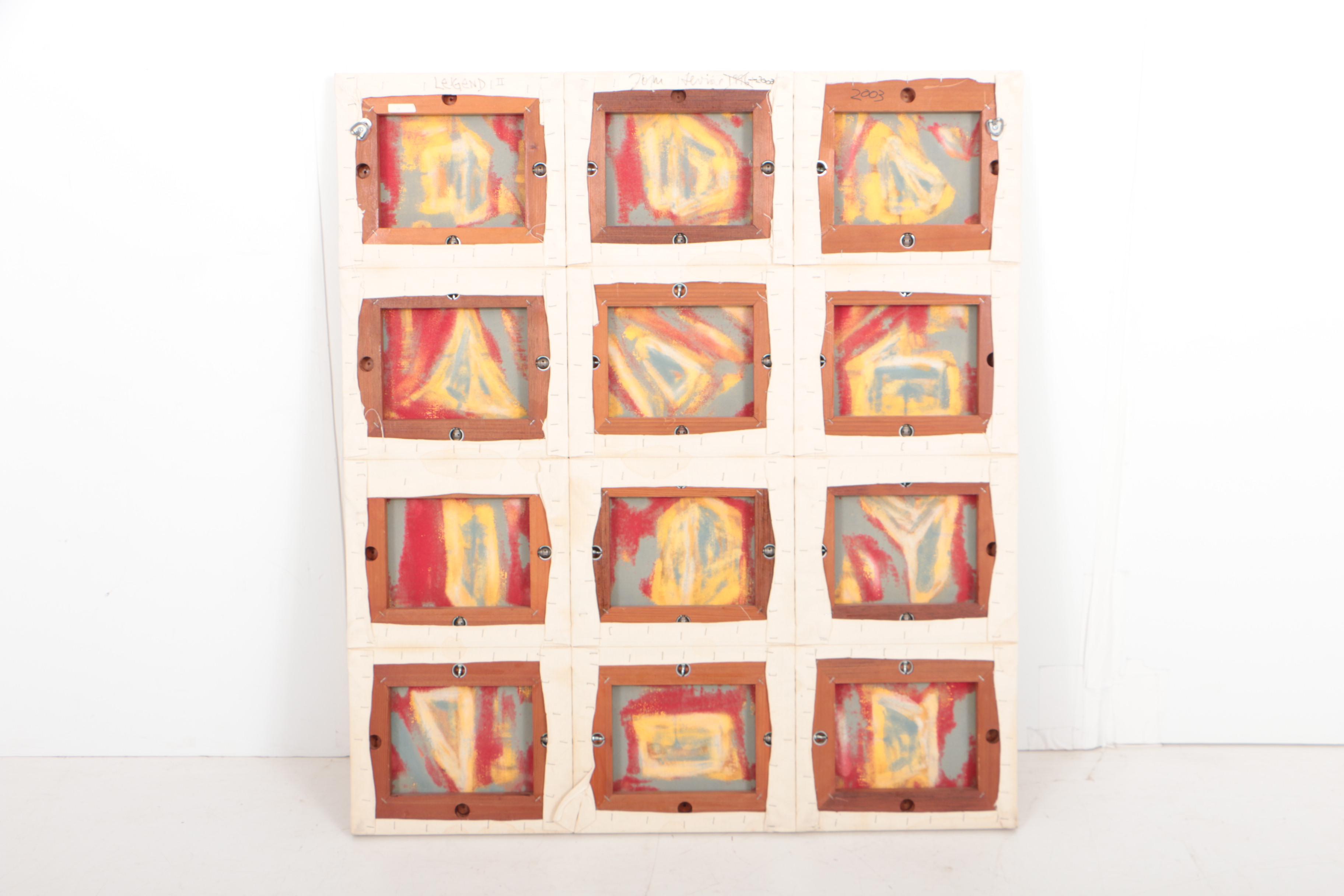 Tom Levine 2003 Oil Painting on Linen "Legend II"