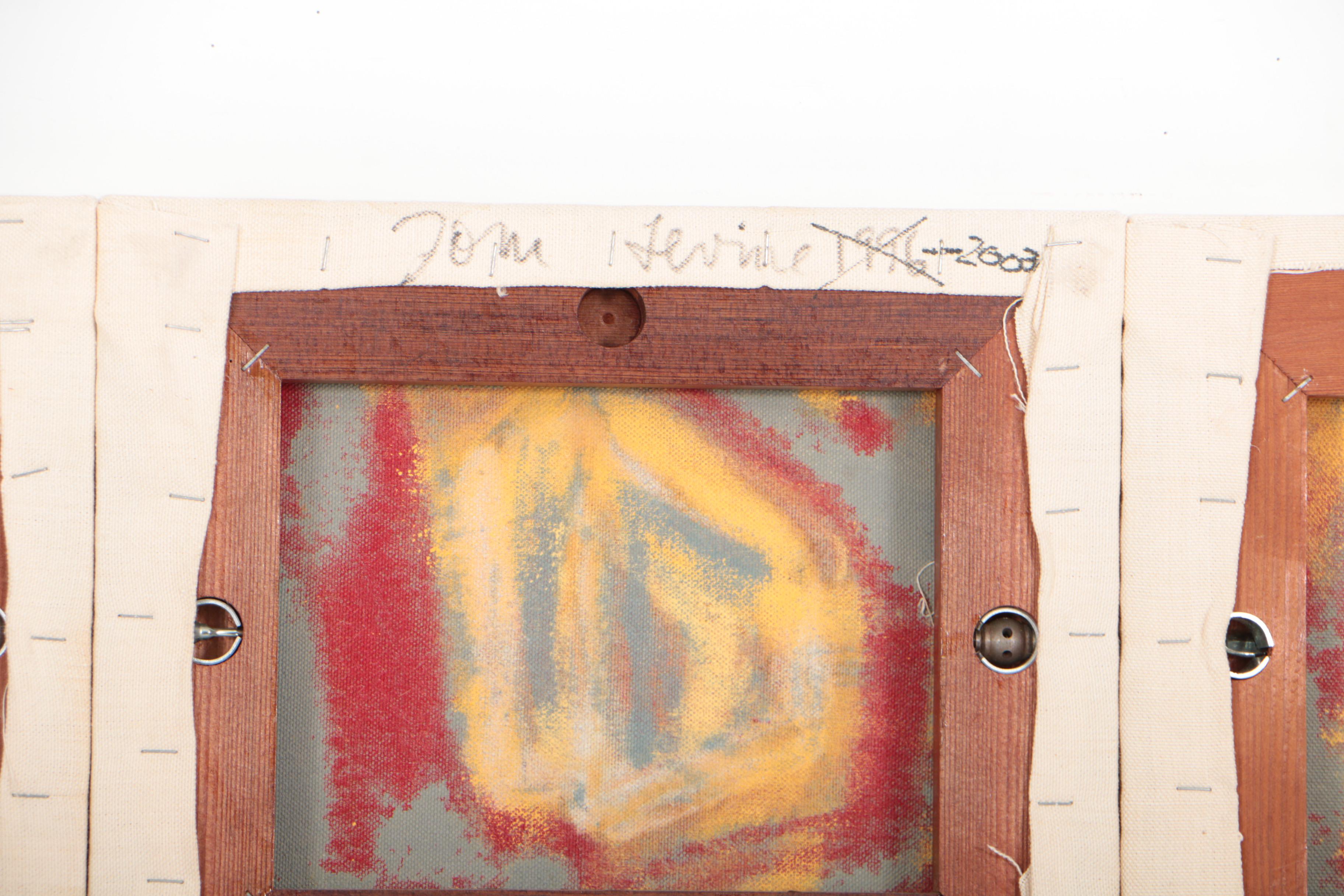 Tom Levine 2003 Oil Painting on Linen "Legend II"