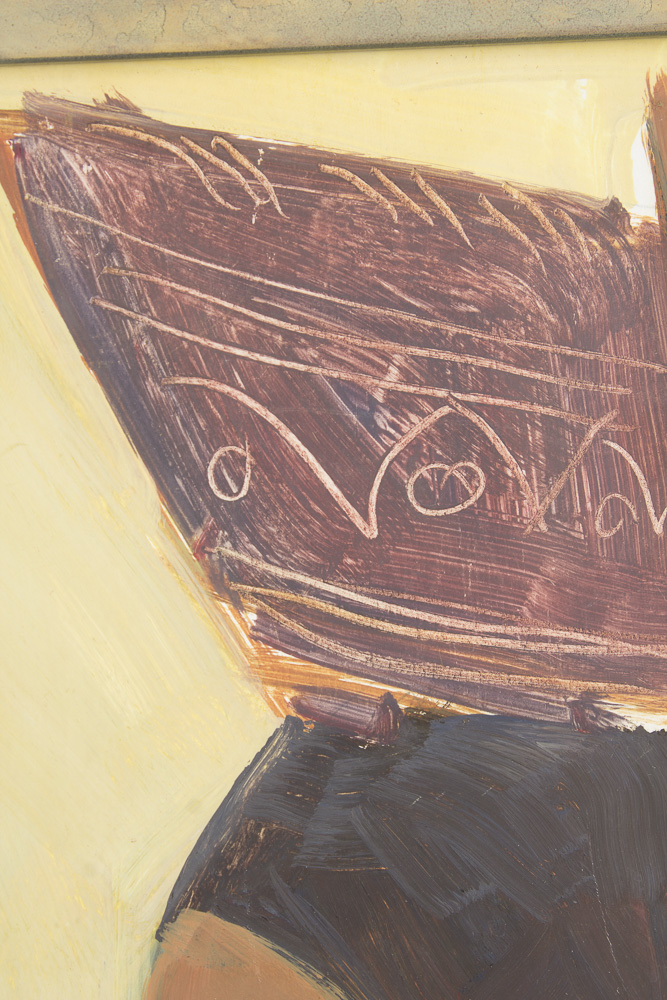 Fikru Gebre Mariam Acrylic Painting