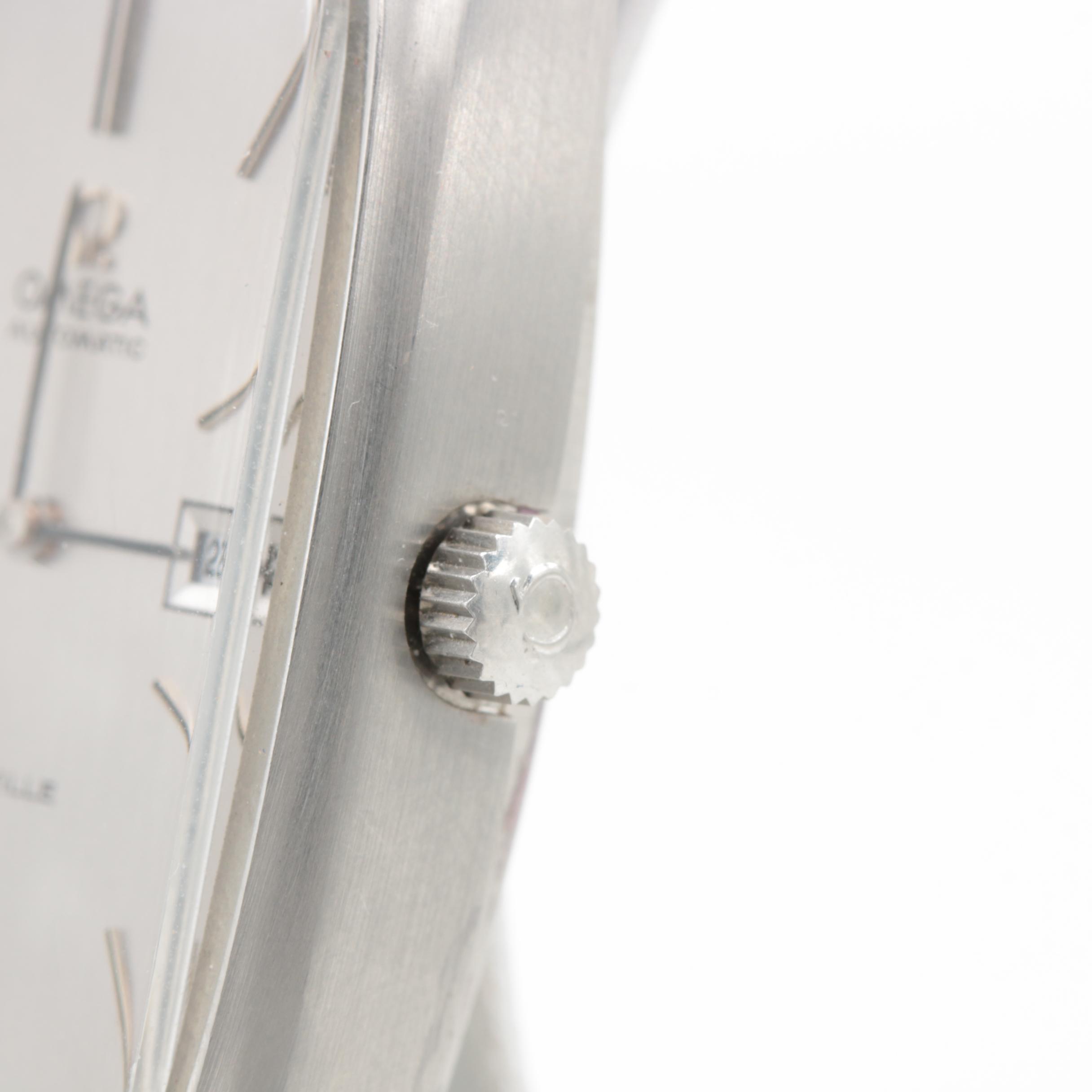 Vintage Omega "Deville" Stainless Steel Automatic Watch