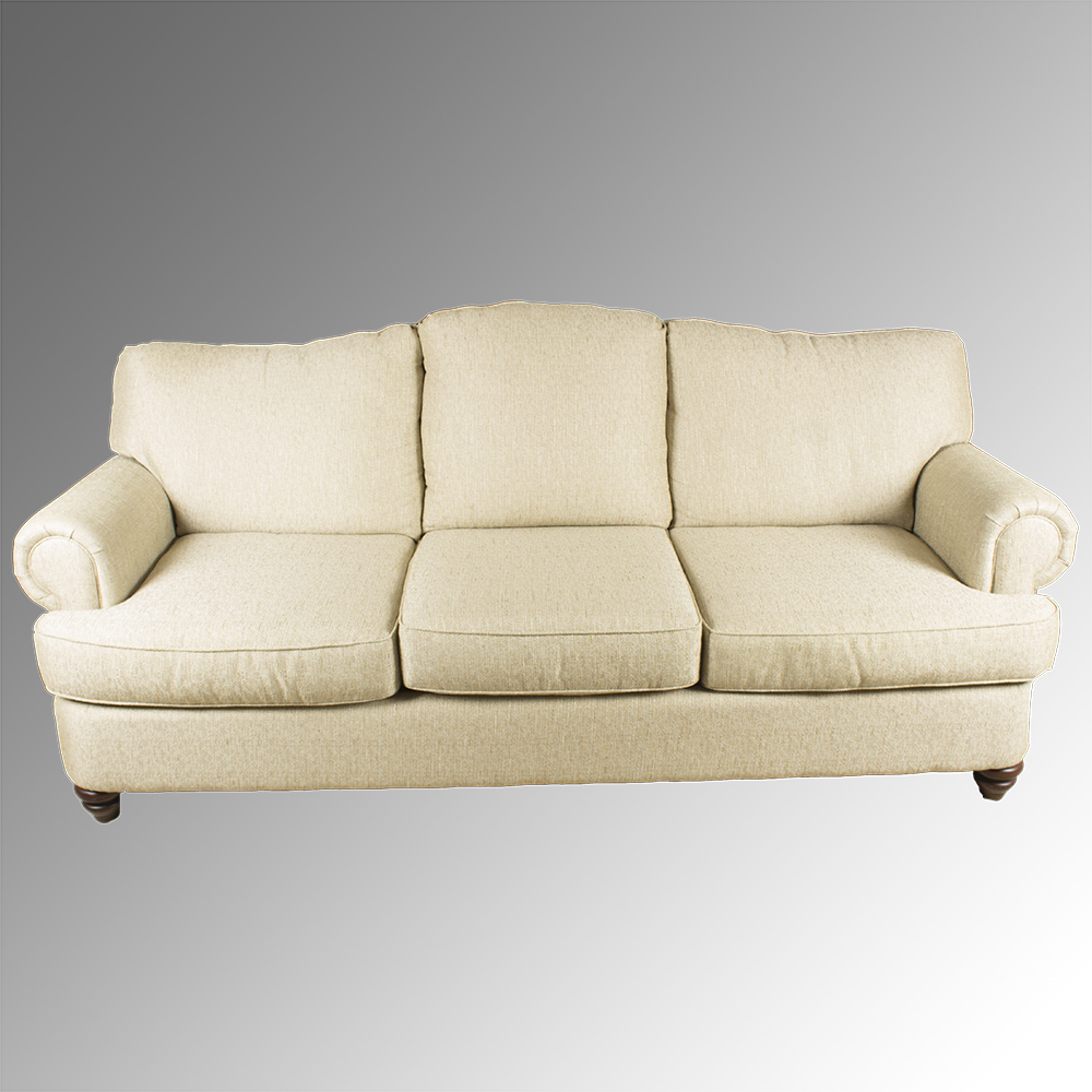 Contemporary Upholstered Sofa by Bassett